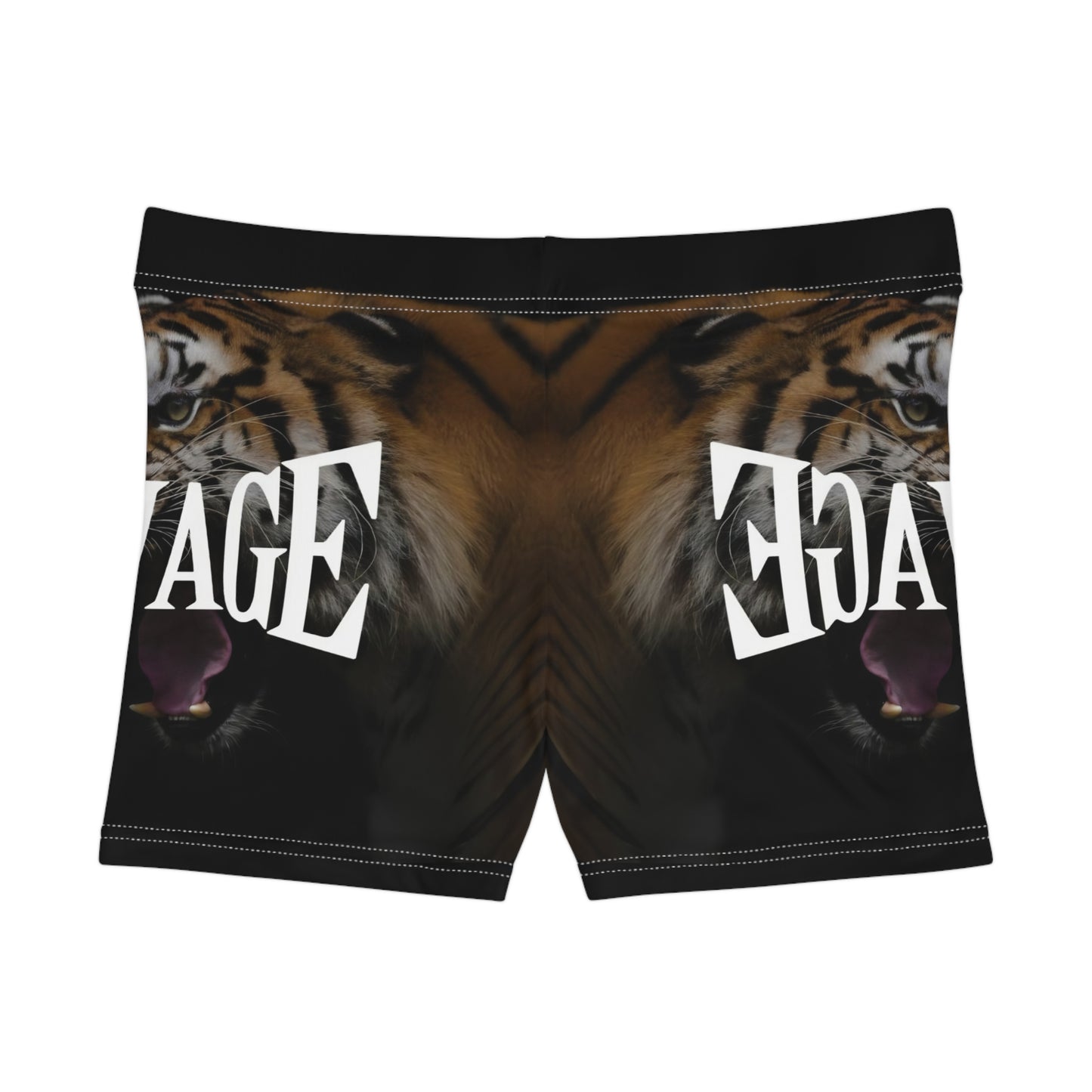 Savage Tiger Women's Shorts | Bold & Edgy Activewear