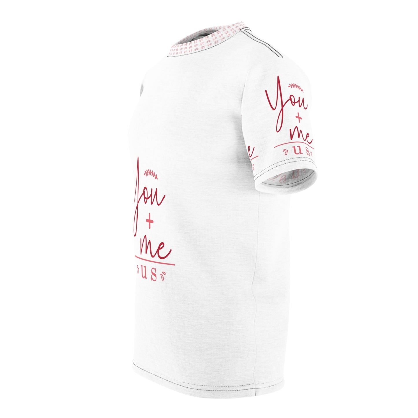 You + Me Unisex Cut & Sew Tee - Perfect Gift for Couples