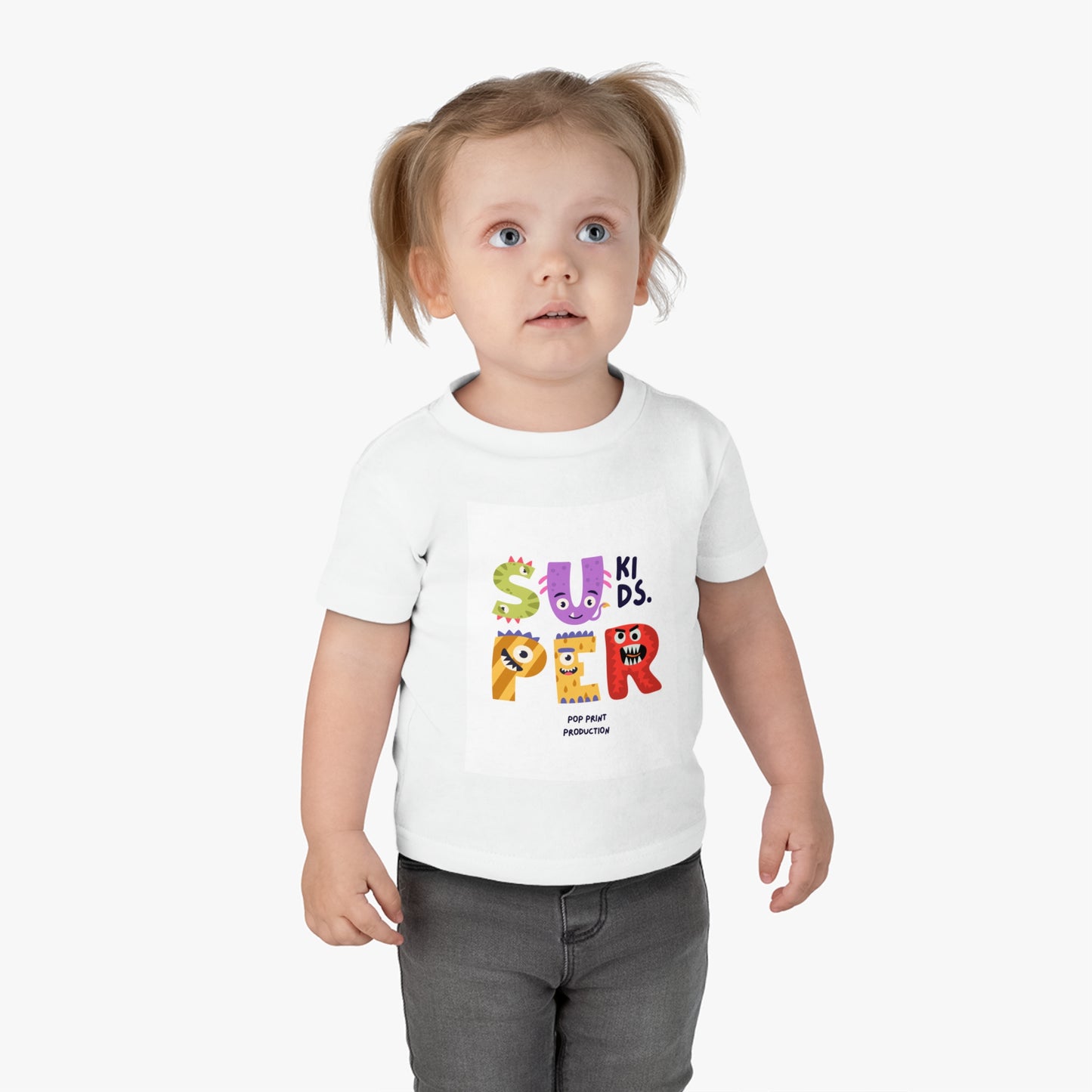 Super Kids Infant Cotton Jersey Tee – Fun and Colorful Toddler Shirt