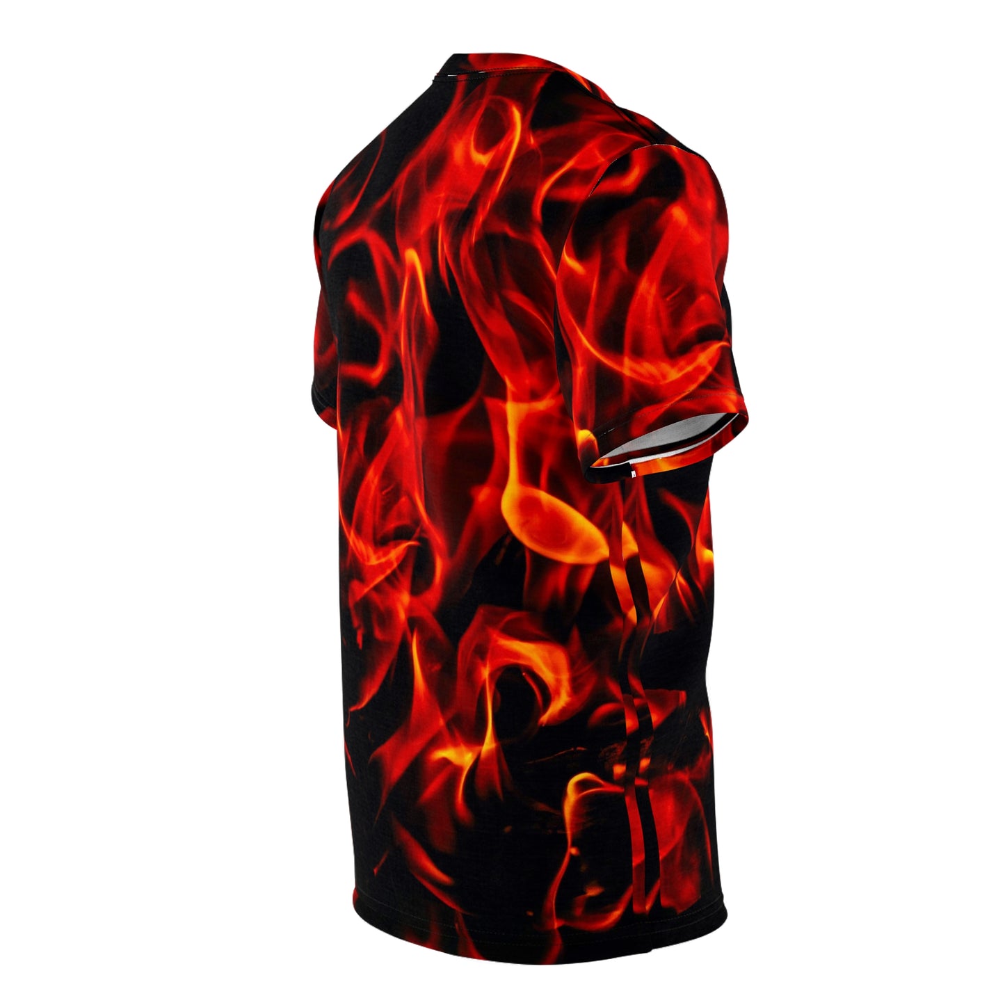 Fiery Flames Unisex Tee - Bold Graphic T-Shirt for Fashion Enthusiasts