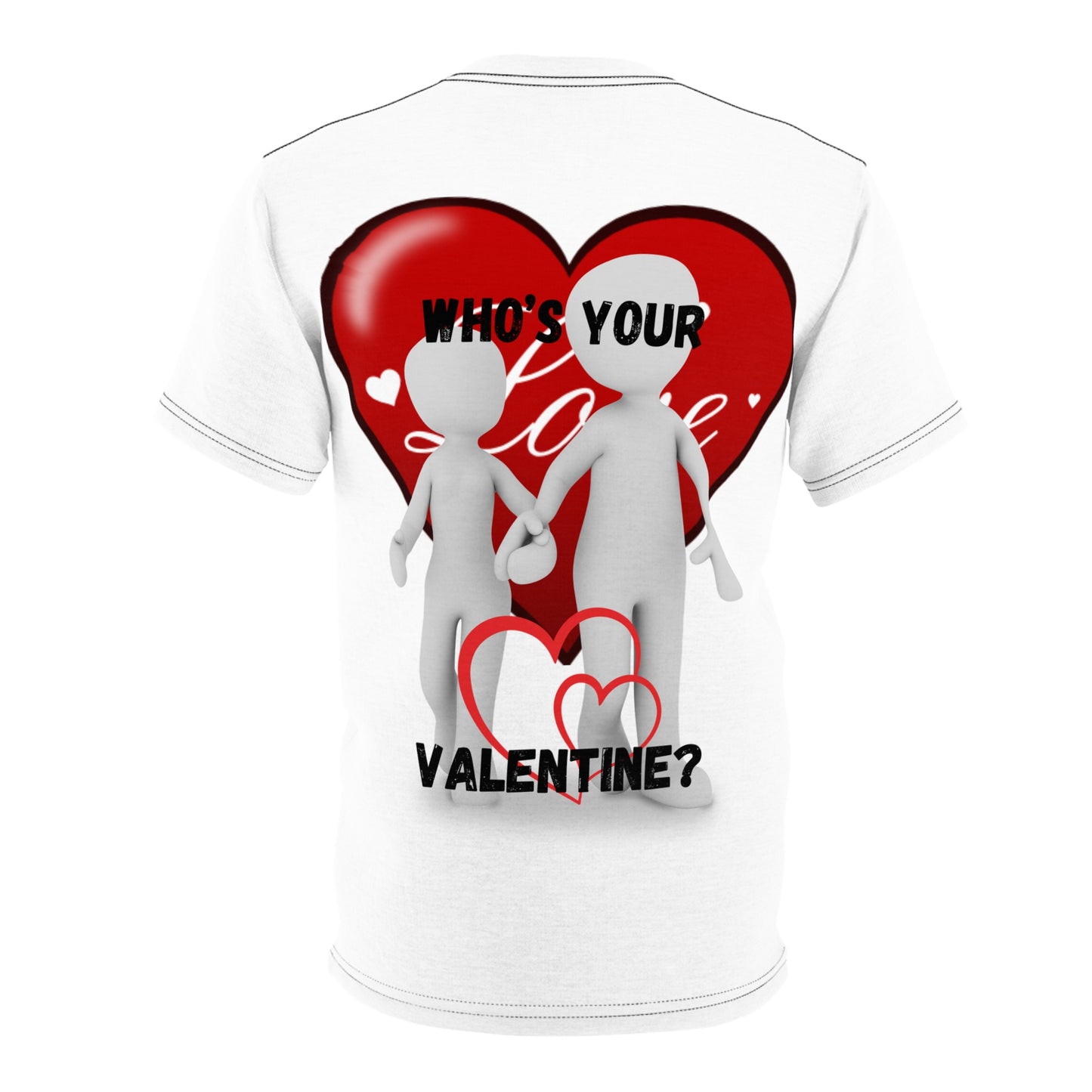 Valentine's Day Unisex Tee - 'Who's Your Love?' Graphic Shirt