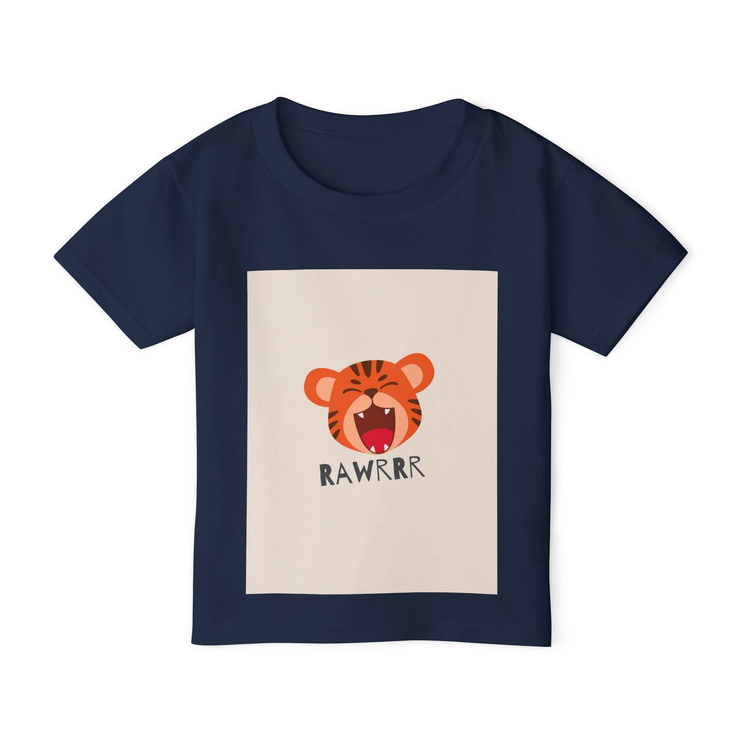 Cute Tiger RAWRRRR Toddler T-Shirt | Fun Kids Tee