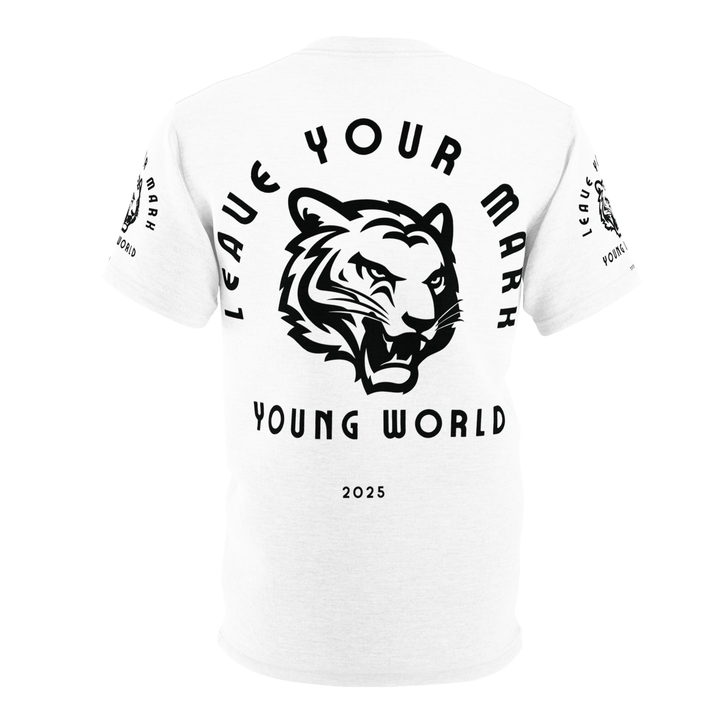 Youth Empowerment Tee - Leave Your Mark Tiger Design