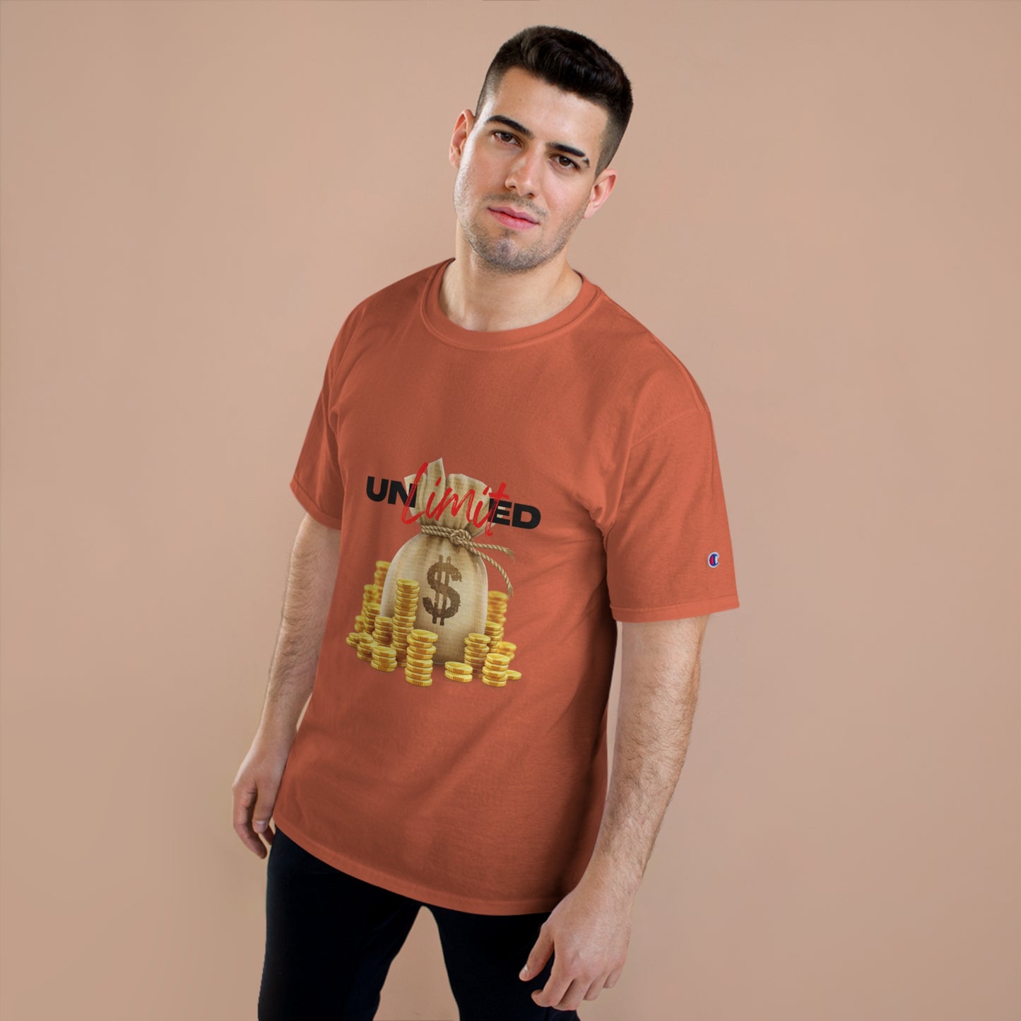 Unlimited Wealth Champion T-Shirt - Casual Gift for Money Lovers