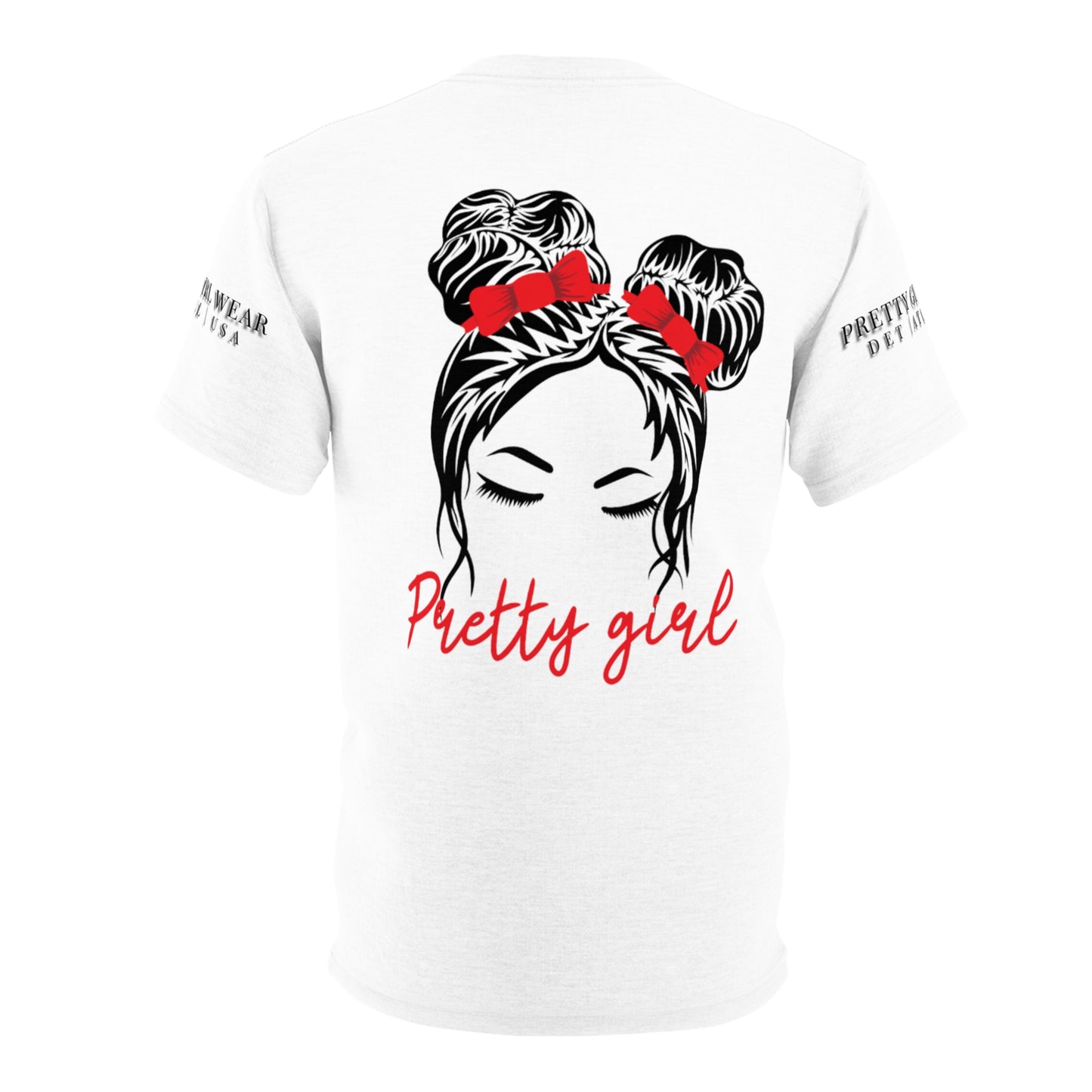 Pretty Girl Unisex Cut & Sew Tee - Stylish Graphic Tee for Women