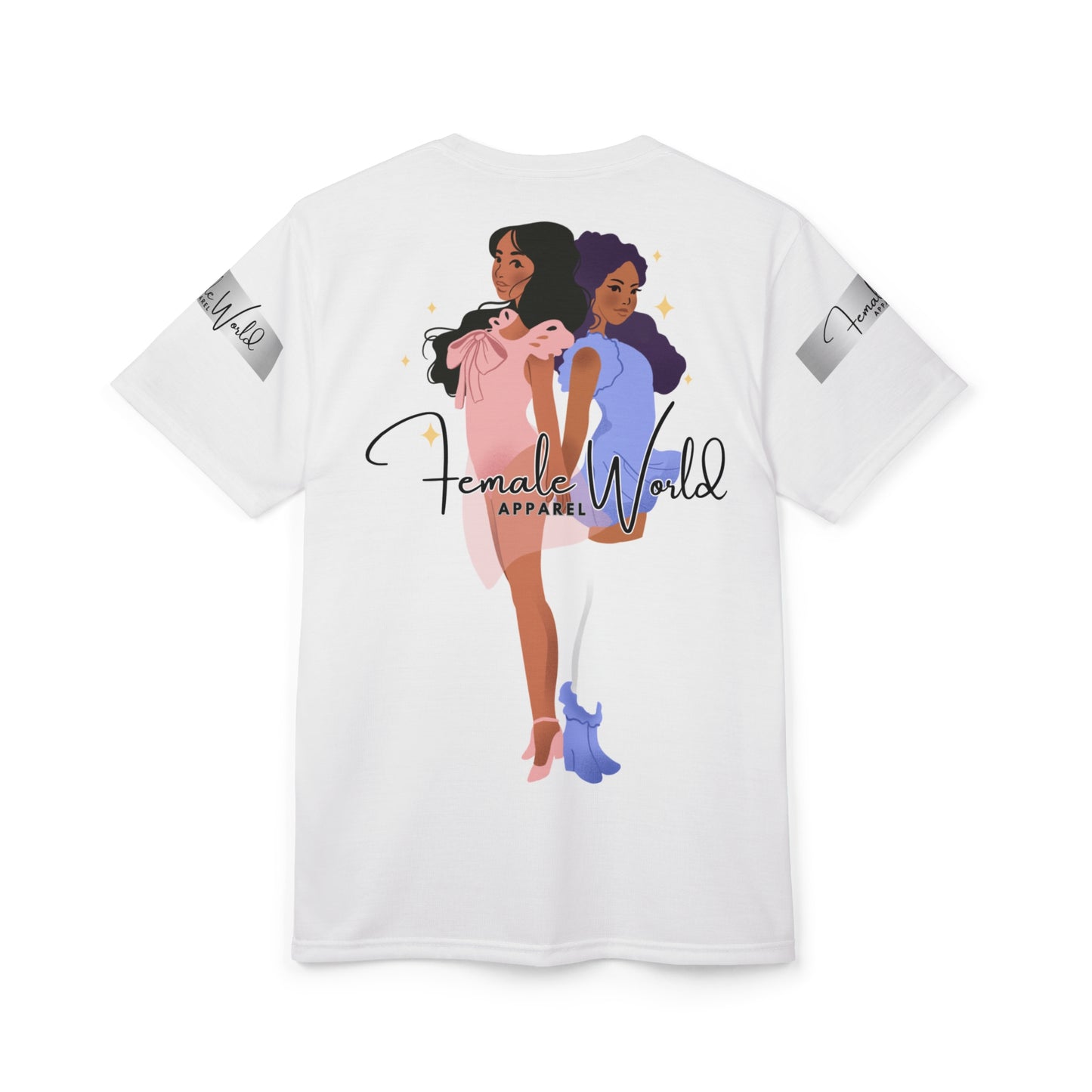 Female World Apparel Unisex Cut & Sew Tee - Empowerment & Style for Every Occasion