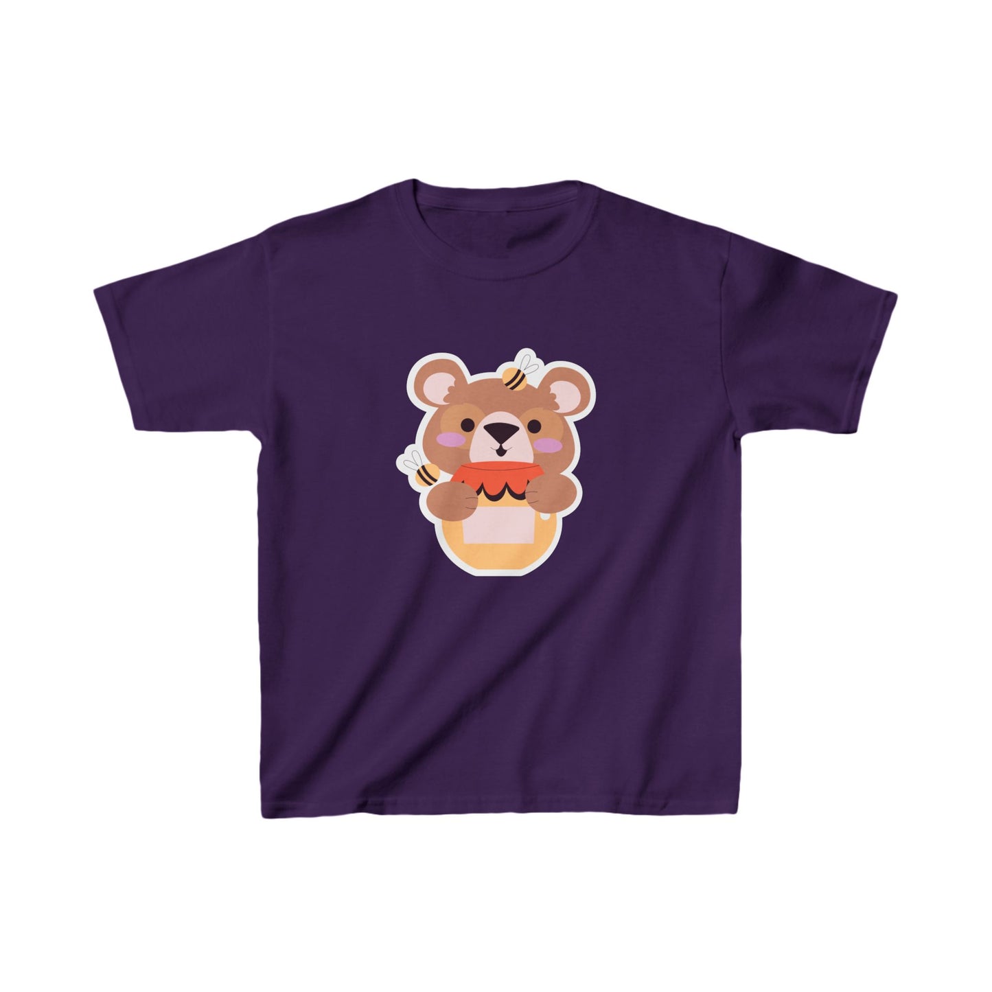 Adorable Bear Kids T-Shirt - Cute Animal Tee for Playful Adventures