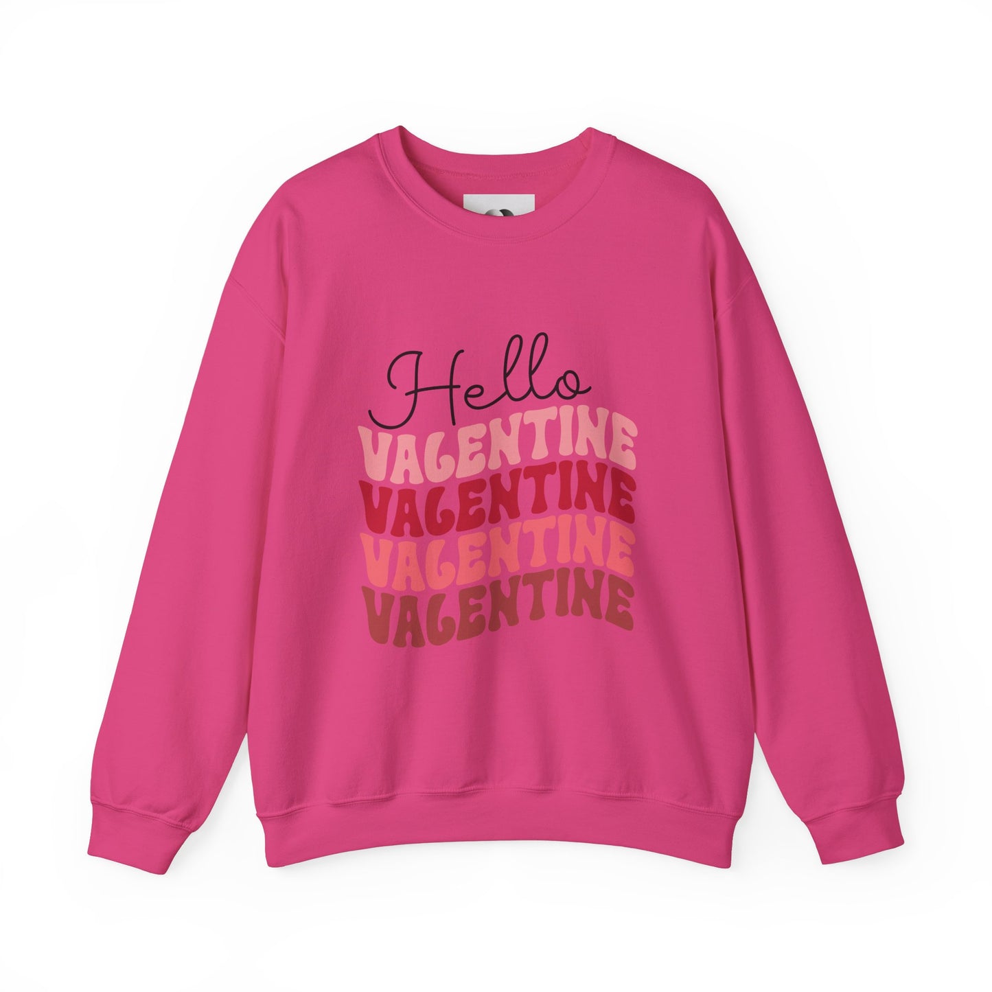 Hello Valentine Unisex Heavy Blend Crewneck Sweatshirt