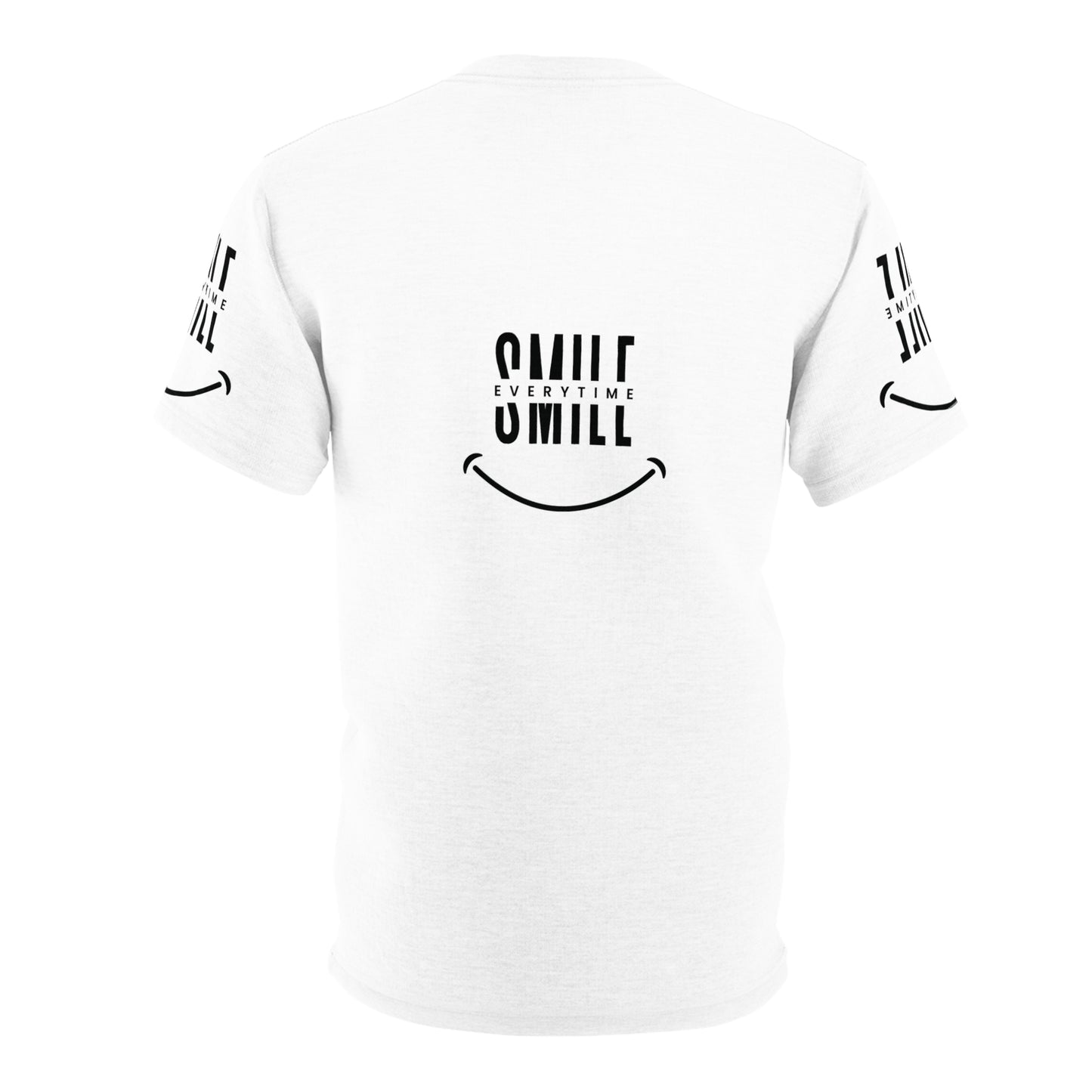 Smile Every Time Unisex Cut & Sew Tee - Comfortable Graphic Shirt for Positivity