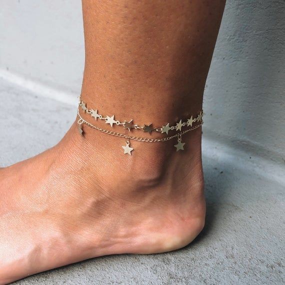 Women's Star Multi-Layer Anklet New Fashion