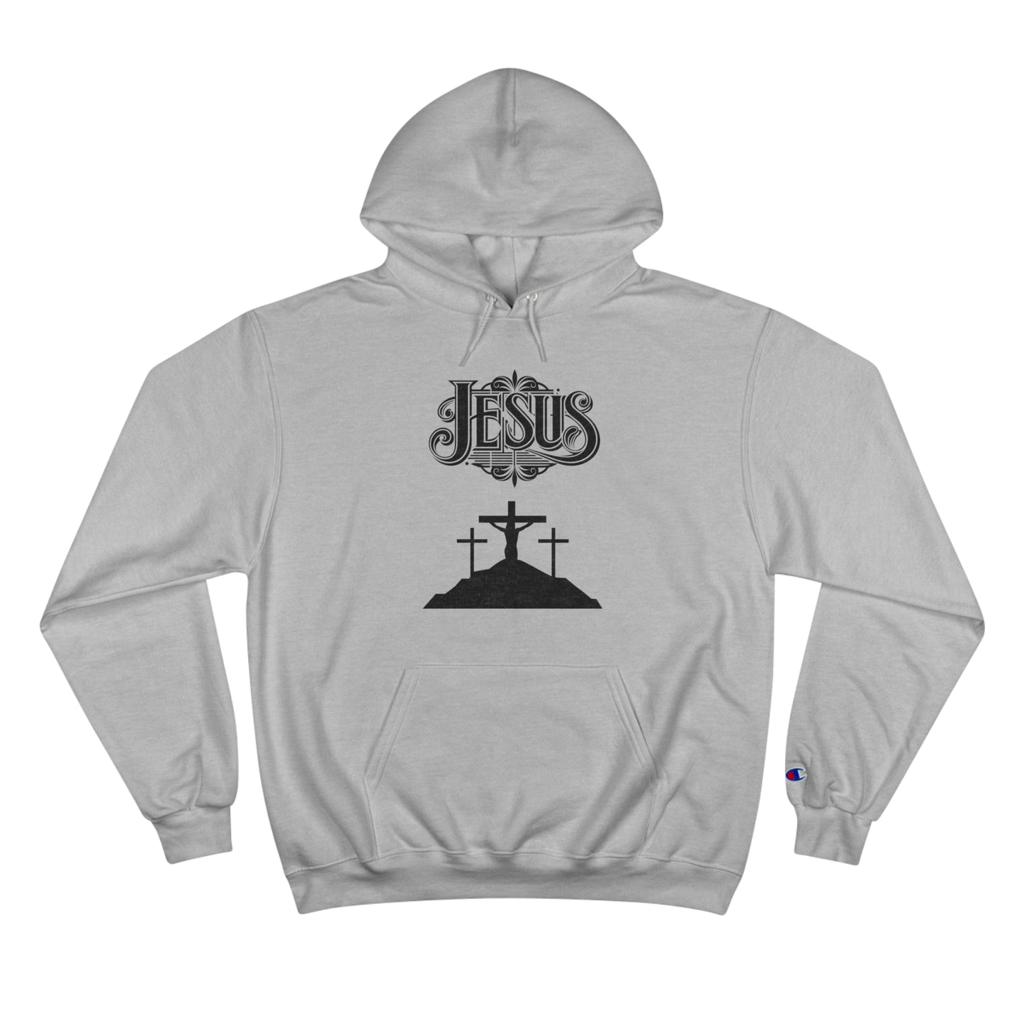 Faith-Inspired Jesus Hoodie | Champion Style for Christian Comfort