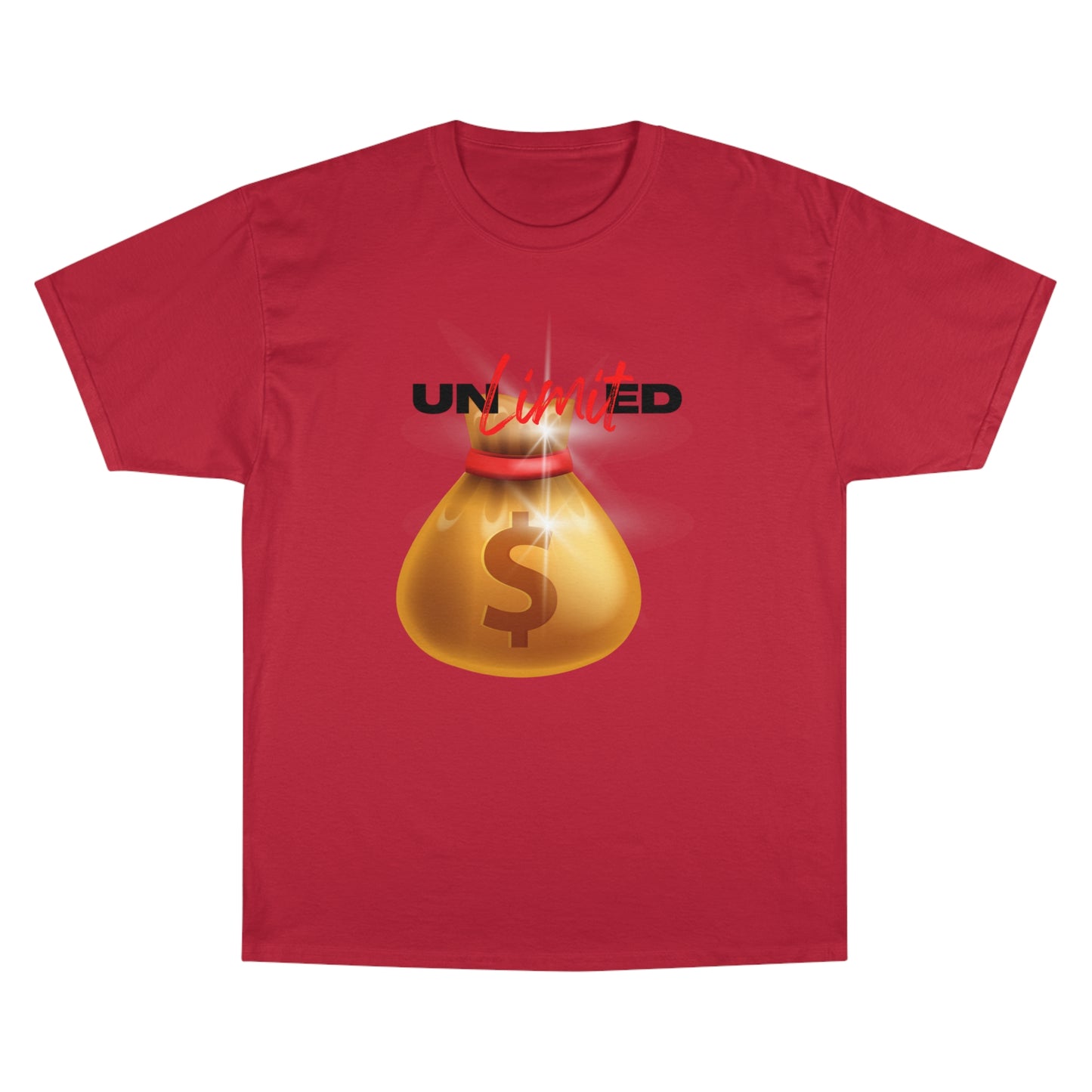 Unlimited Wealth Graphic Champion T-Shirt