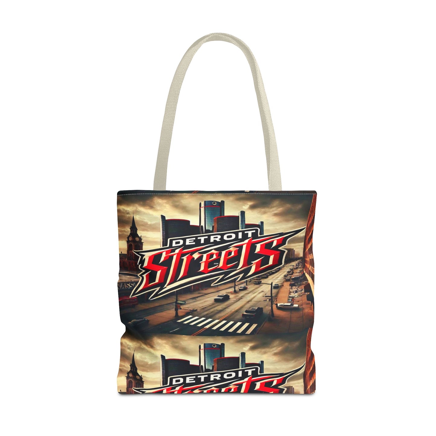 Detroit Streets Tote Bag - Stylish Urban Carryall for City Lovers