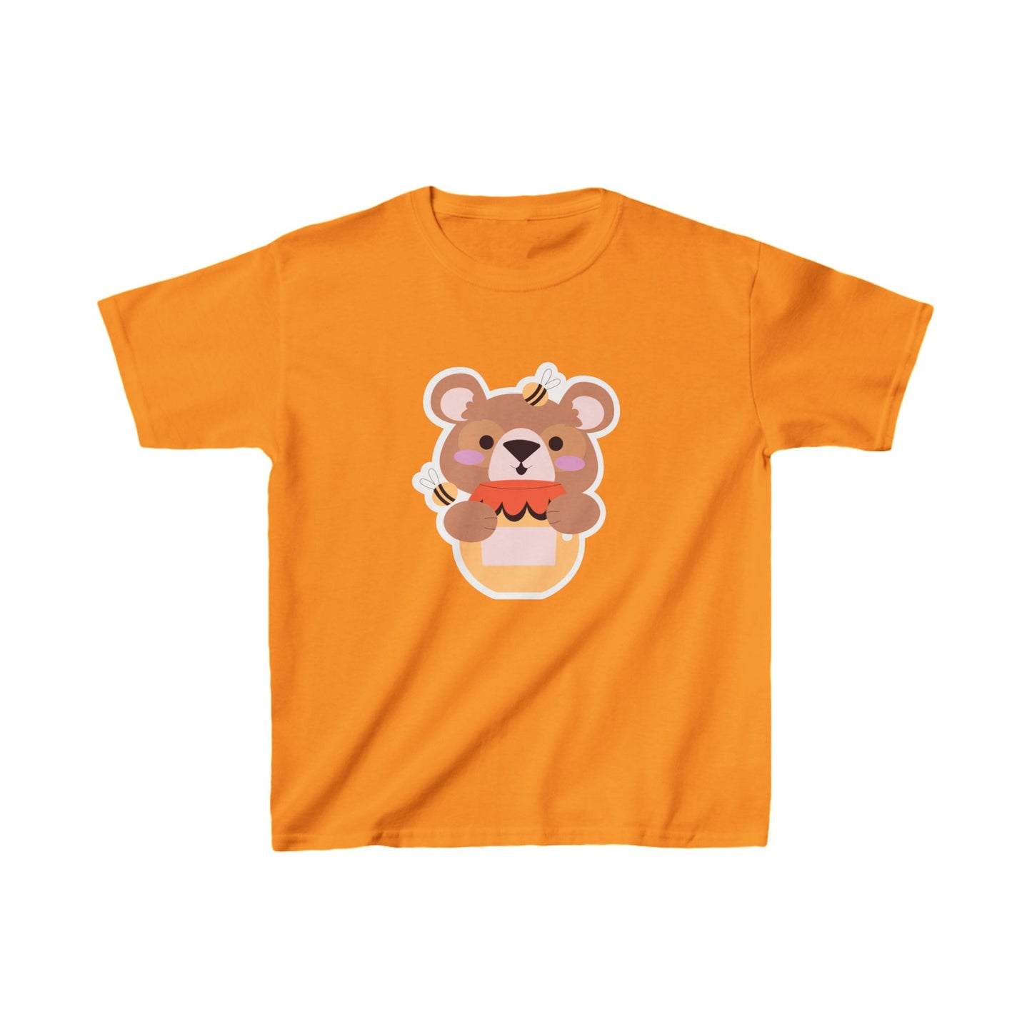 Adorable Bear Kids T-Shirt - Cute Animal Tee for Playful Adventures