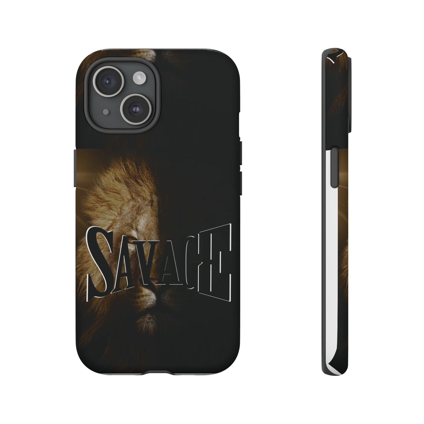 Savage Lion Phone Case - Tough & Stylish Protection