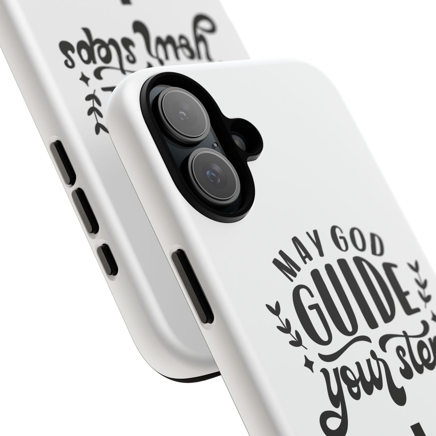 Inspirational Phone Case - "May God Guide Your Steps"