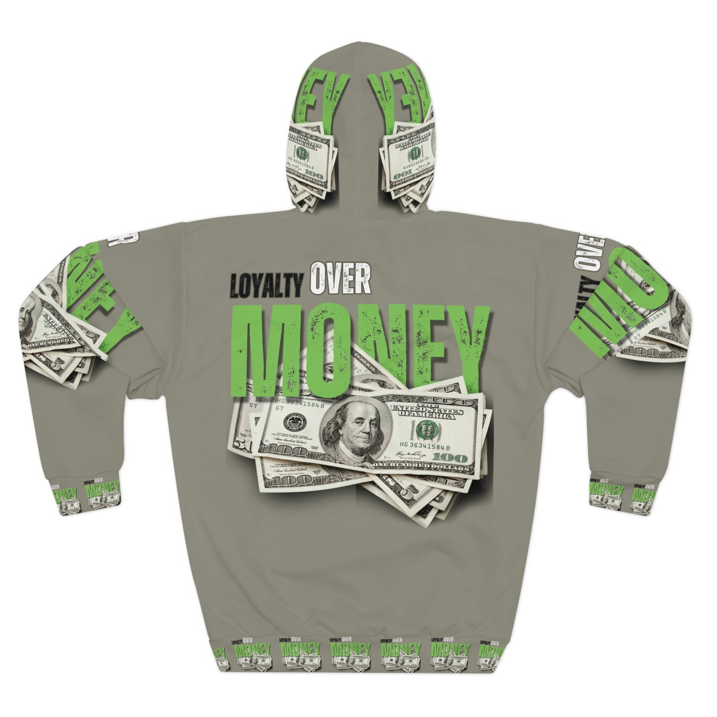 Loyalty Over Money Unisex Pullover Hoodie - Trendy Streetwear for Everyday Comfort