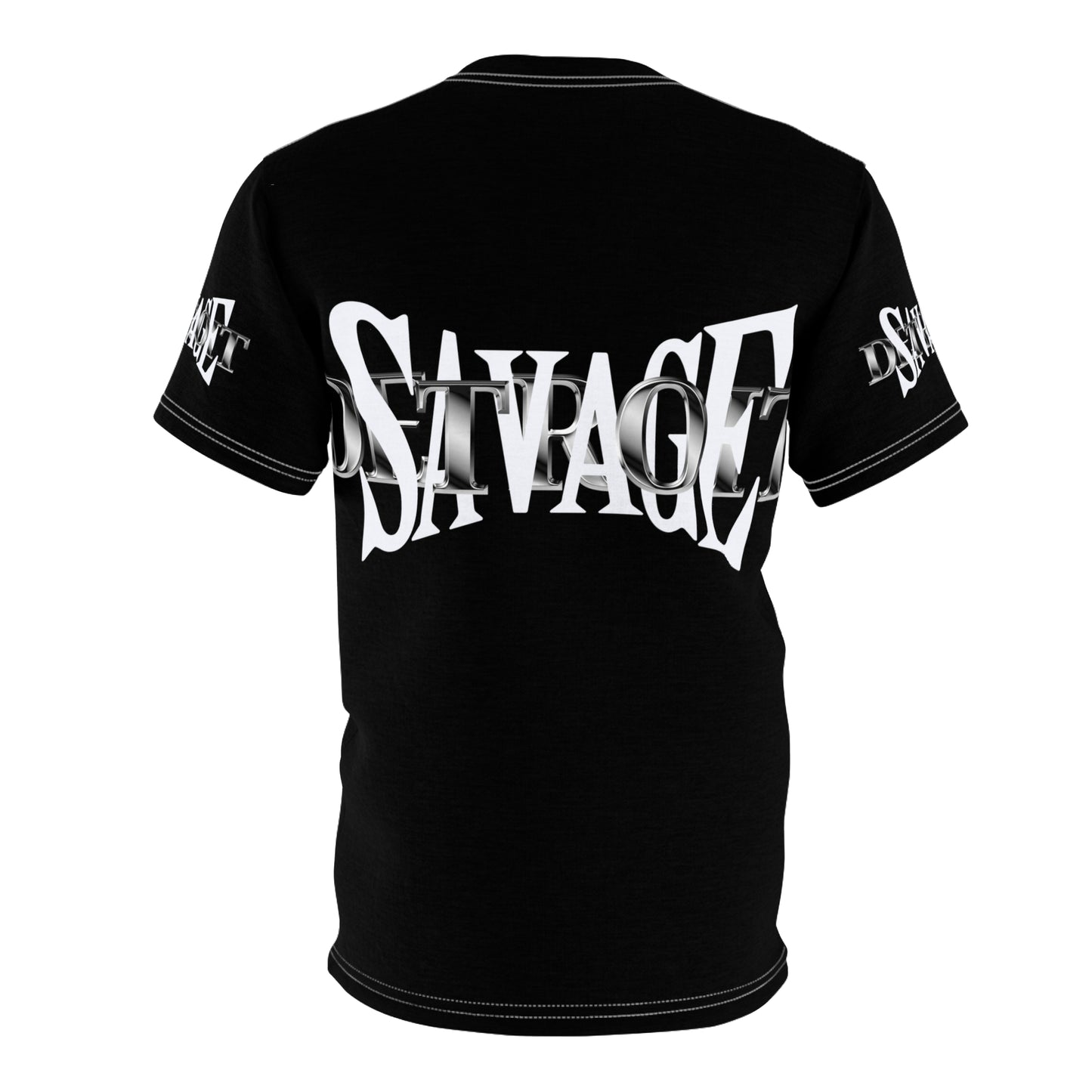 Bold 'SAVAGE' Unisex Cut & Sew Tee - Edgy Streetwear Style