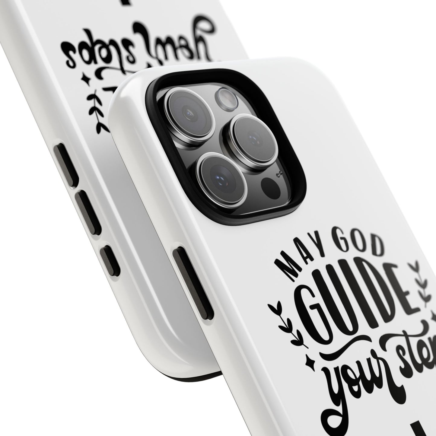 Inspirational Phone Case - "May God Guide Your Steps"