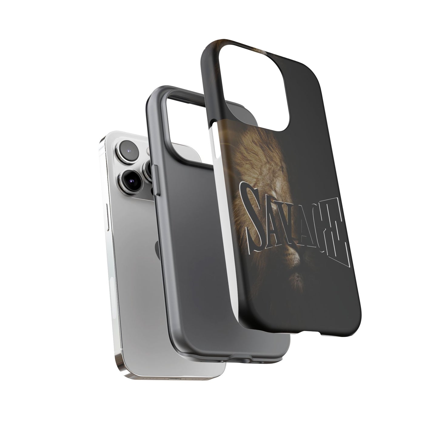 Savage Lion Phone Case - Tough & Stylish Protection