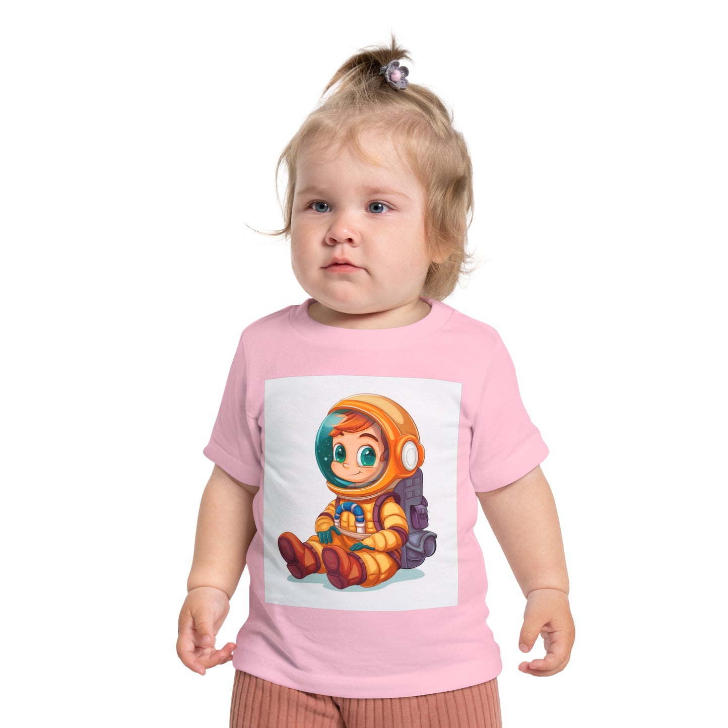 Cute Astronaut Baby T-Shirt - Adorable Space Themed Short Sleeve Tee