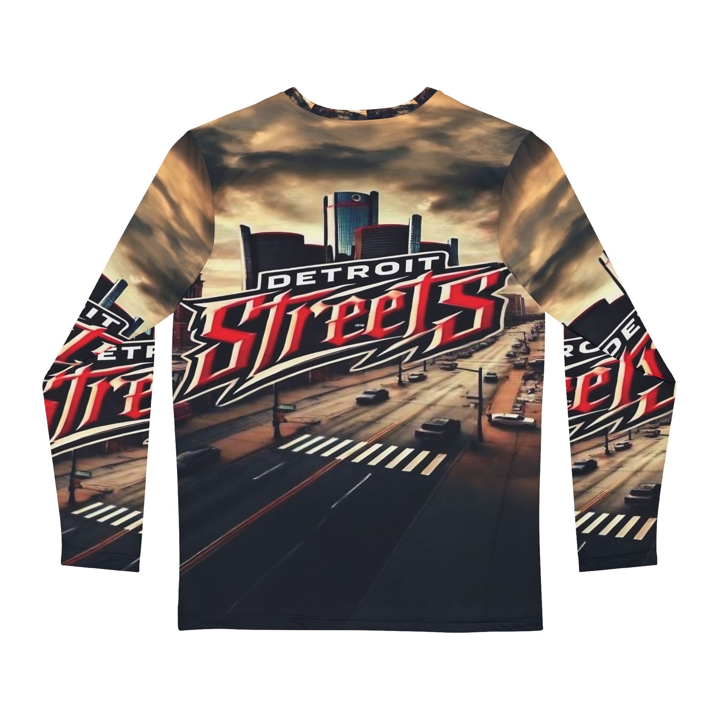 Detroit Streets Long Sleeve Shirt - Urban Style for Men