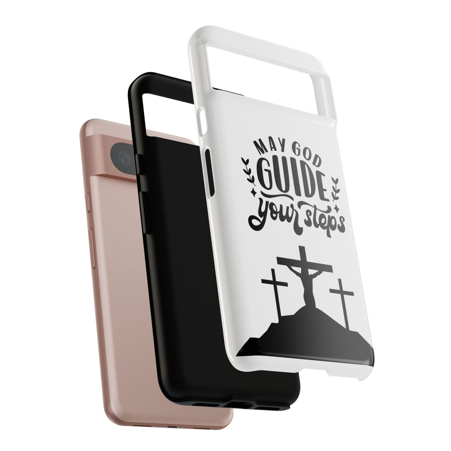 Inspirational Phone Case - "May God Guide Your Steps"