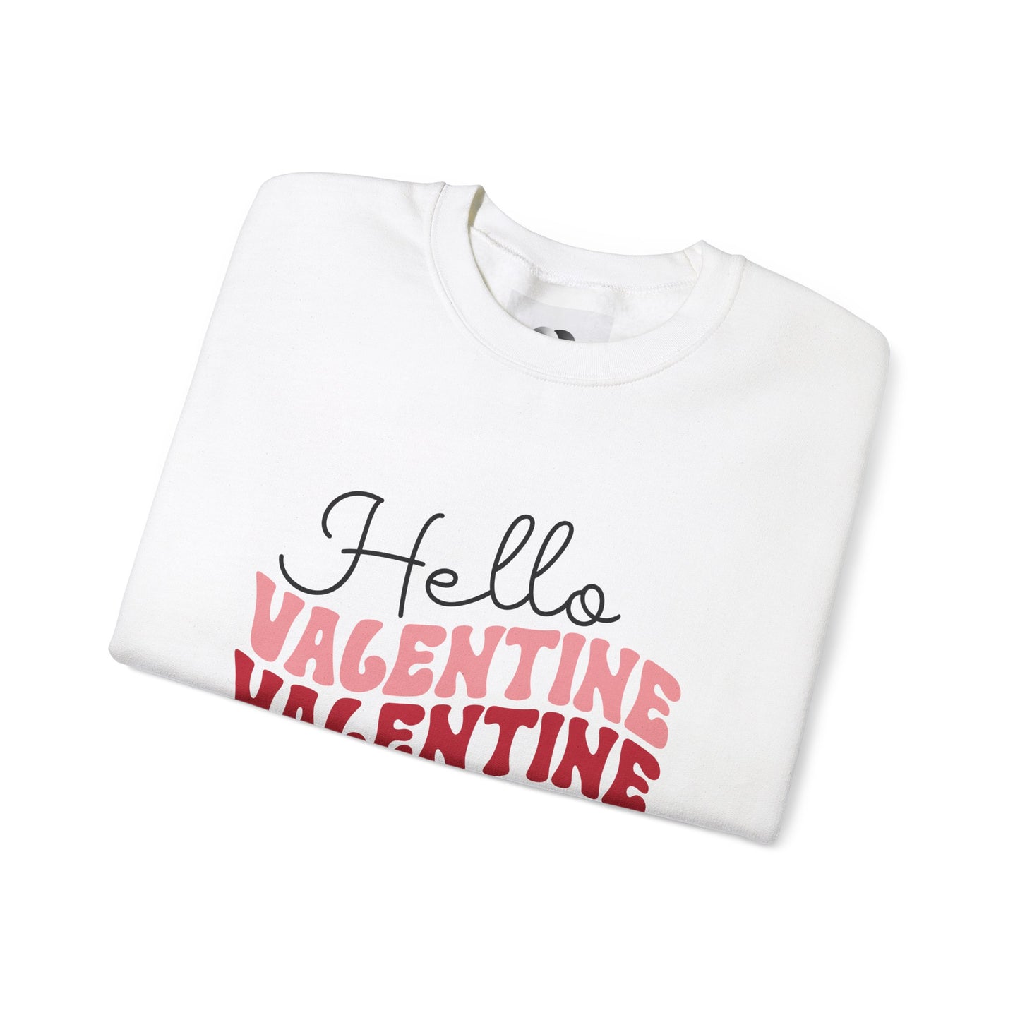 Hello Valentine Unisex Heavy Blend Crewneck Sweatshirt