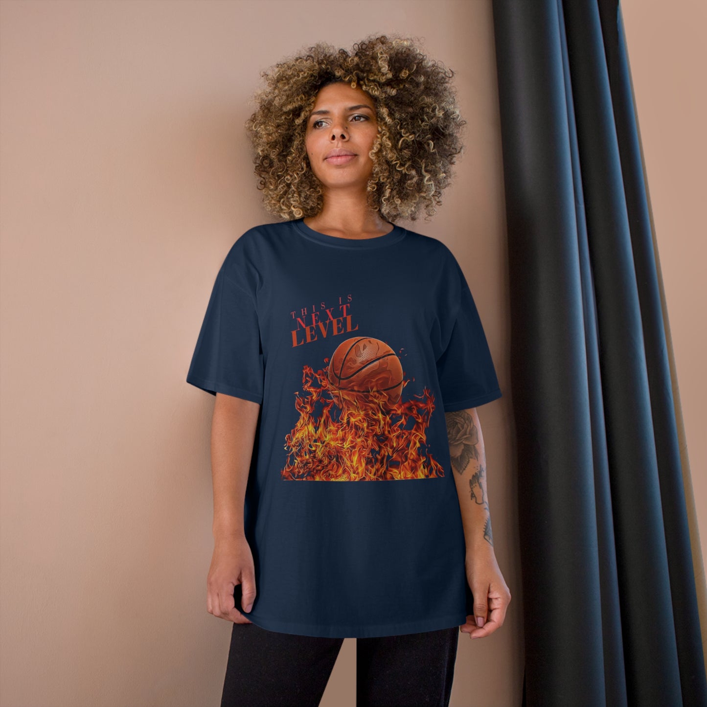 This Is The Next Level Basketball T-Shirt | Champion Graphic Tee for Sports Enthusiasts