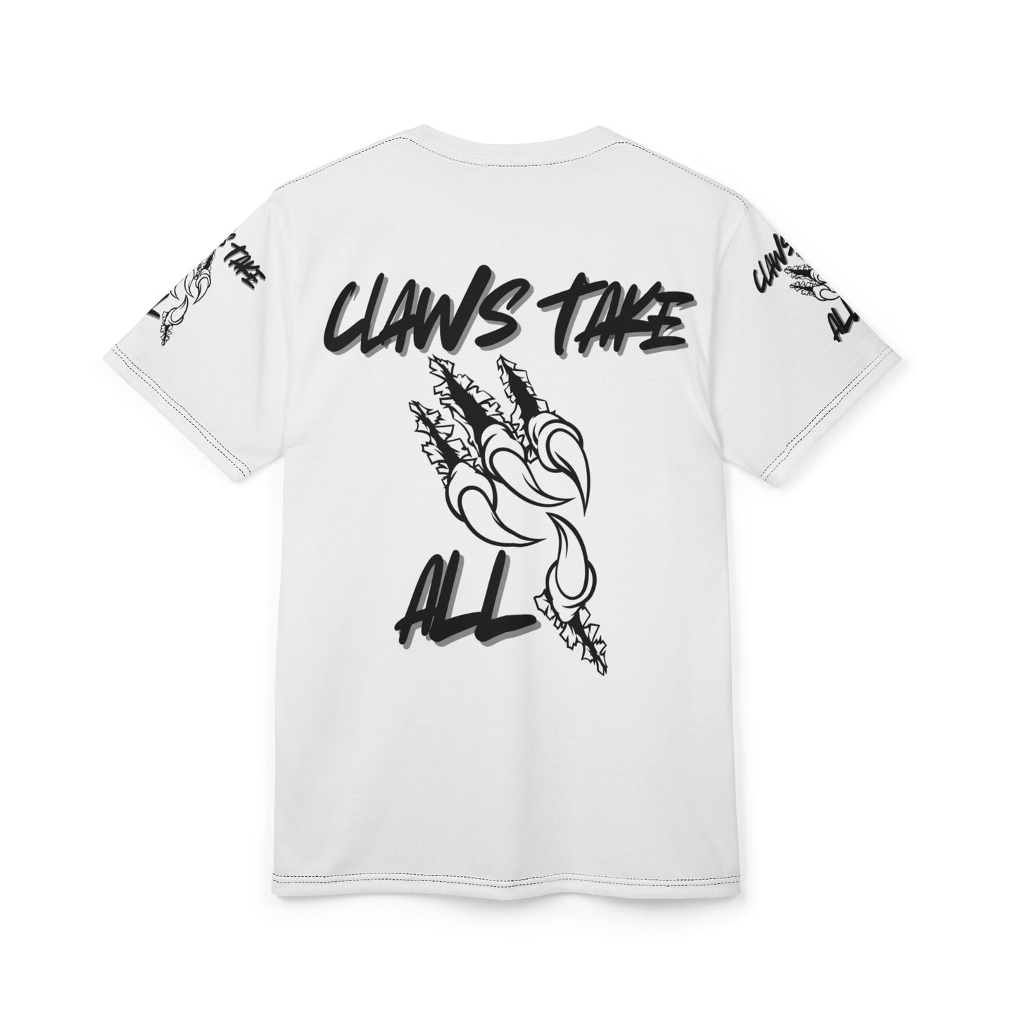 Claws Take All Unisex Tee - Edgy Graphic T-Shirt for Animal Lovers and Statement Wear