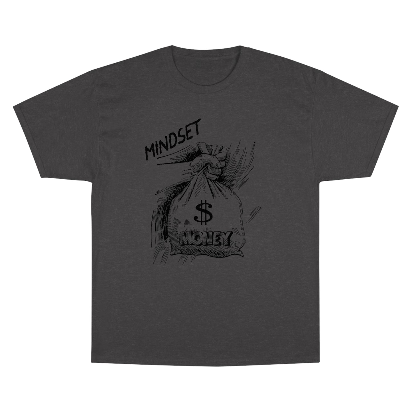 Mindset Money Champion T-Shirt – Motivational Graphic Tee for Success Minded Individuals