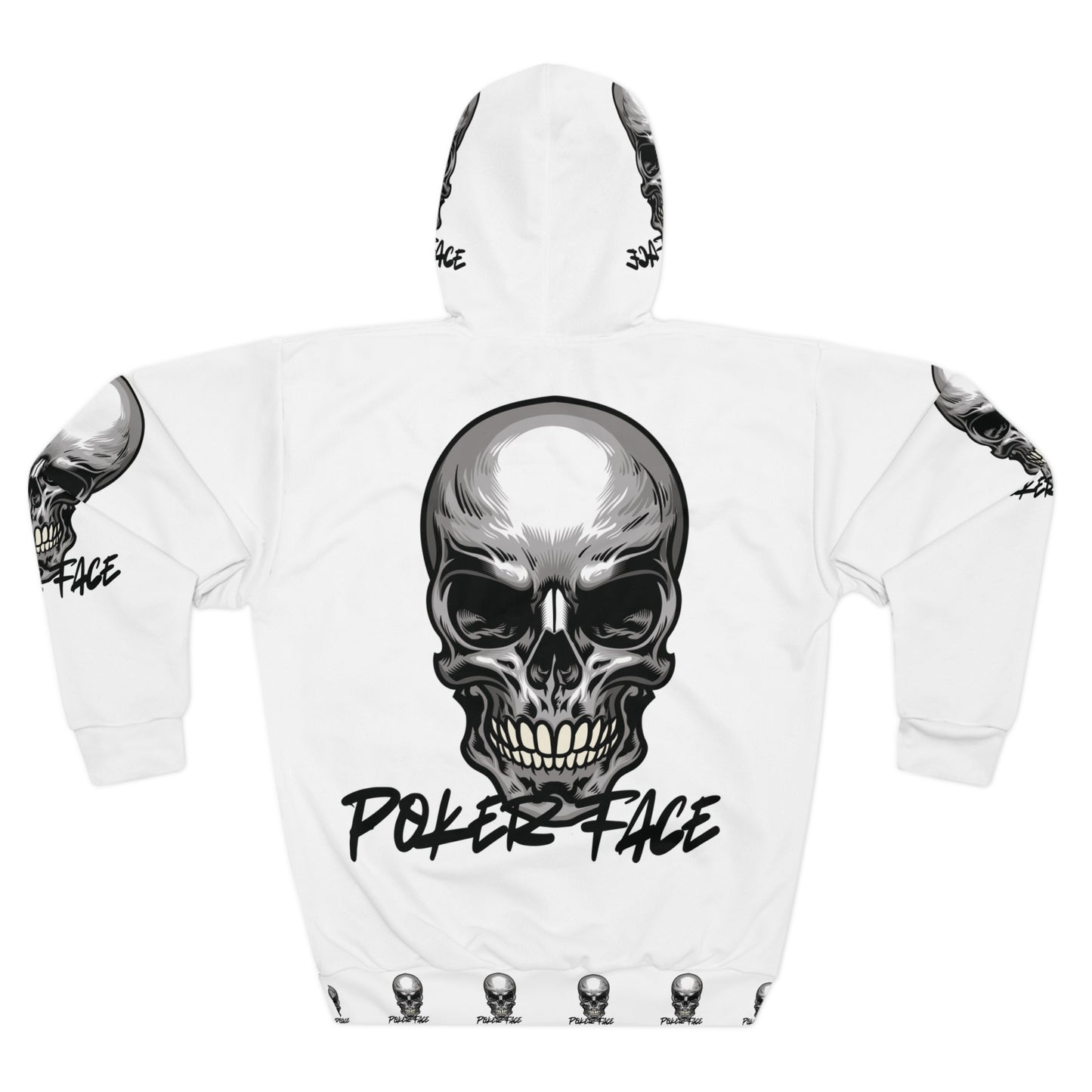 Skull Graphic Unisex Pullover Hoodie - Edgy Streetwear