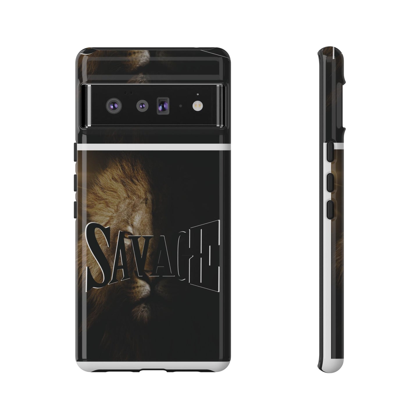 Savage Lion Phone Case - Tough & Stylish Protection