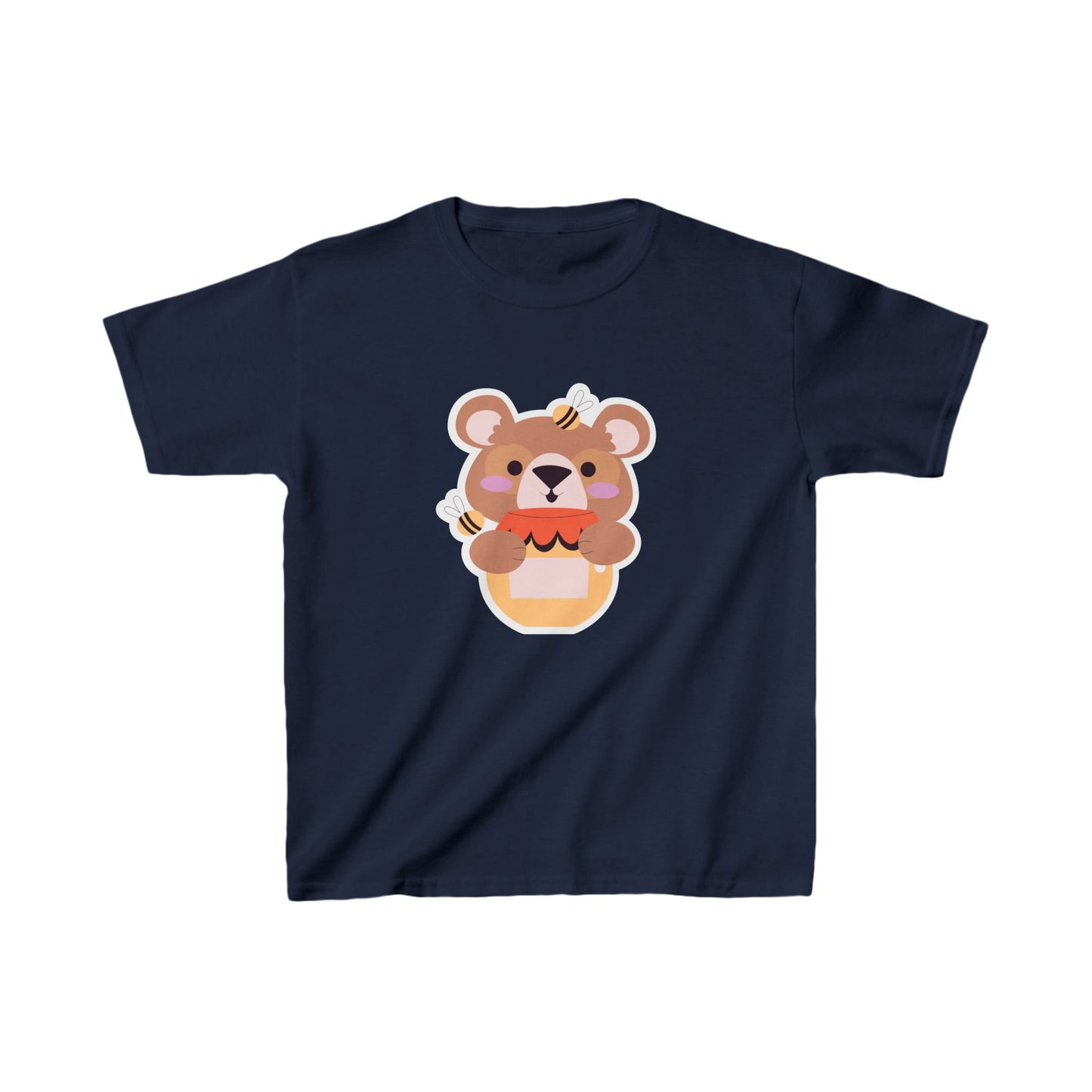 Adorable Bear Kids T-Shirt - Cute Animal Tee for Playful Adventures