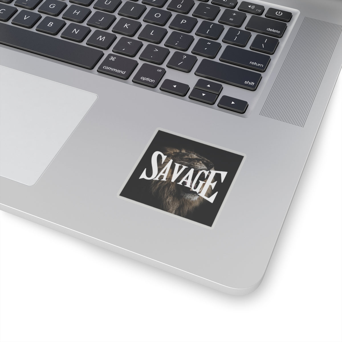 Savage Kiss-Cut Stickers - Bold Lion Design for Personalization and Unique Gifts