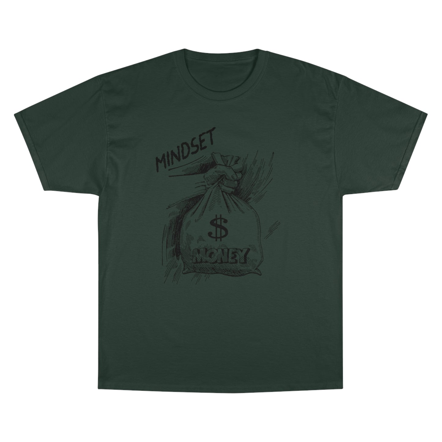 Mindset Money Champion T-Shirt – Motivational Graphic Tee for Success Minded Individuals