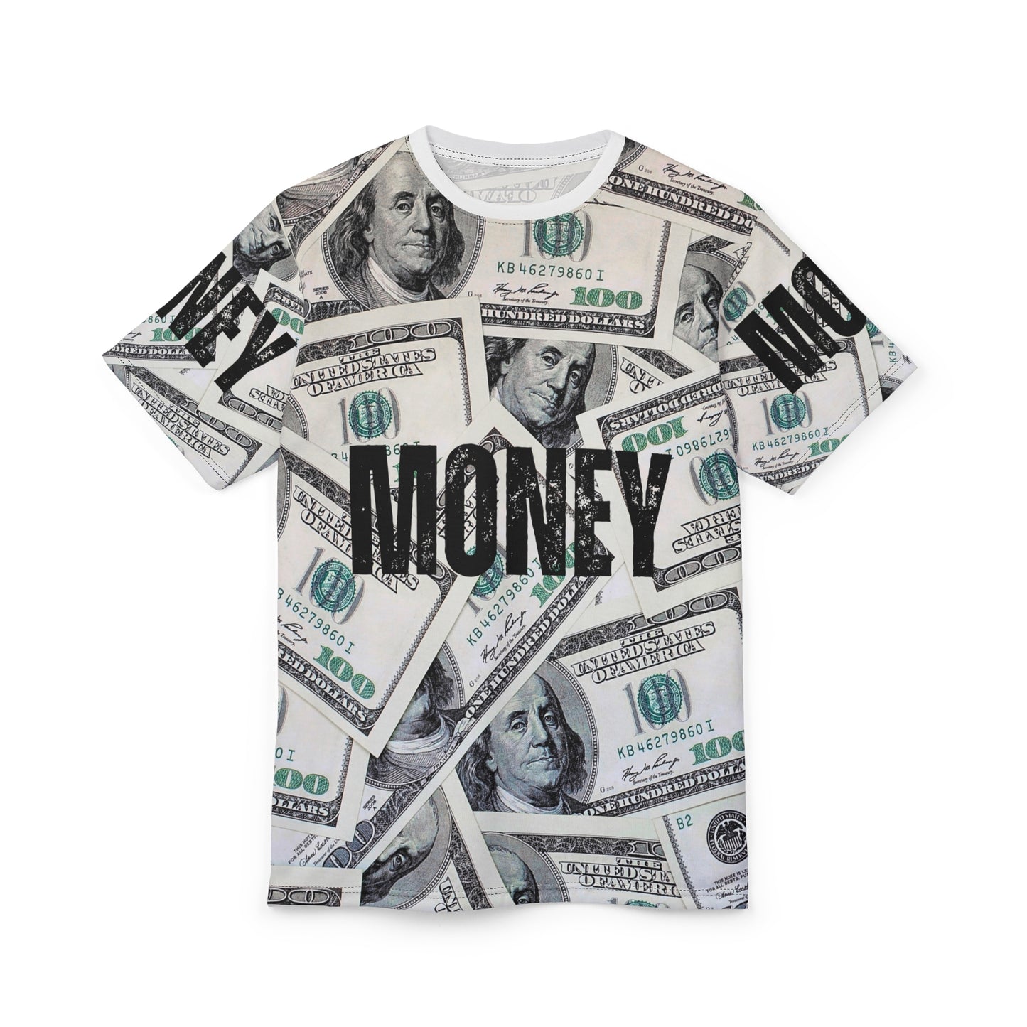 Unisex Money Graphic Tee - Stylish & Bold Cash Print for Trendsetters