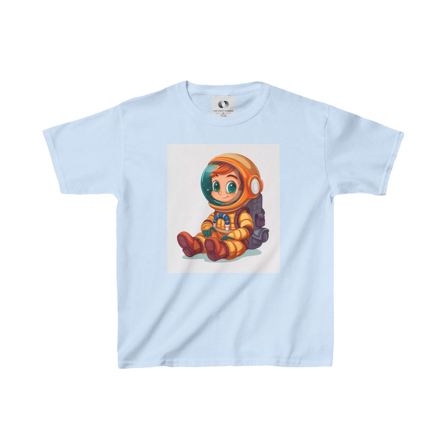 Astronaut Kids Heavy Cotton™ Tee - Fun Space Adventure Shirt for Young Explorers