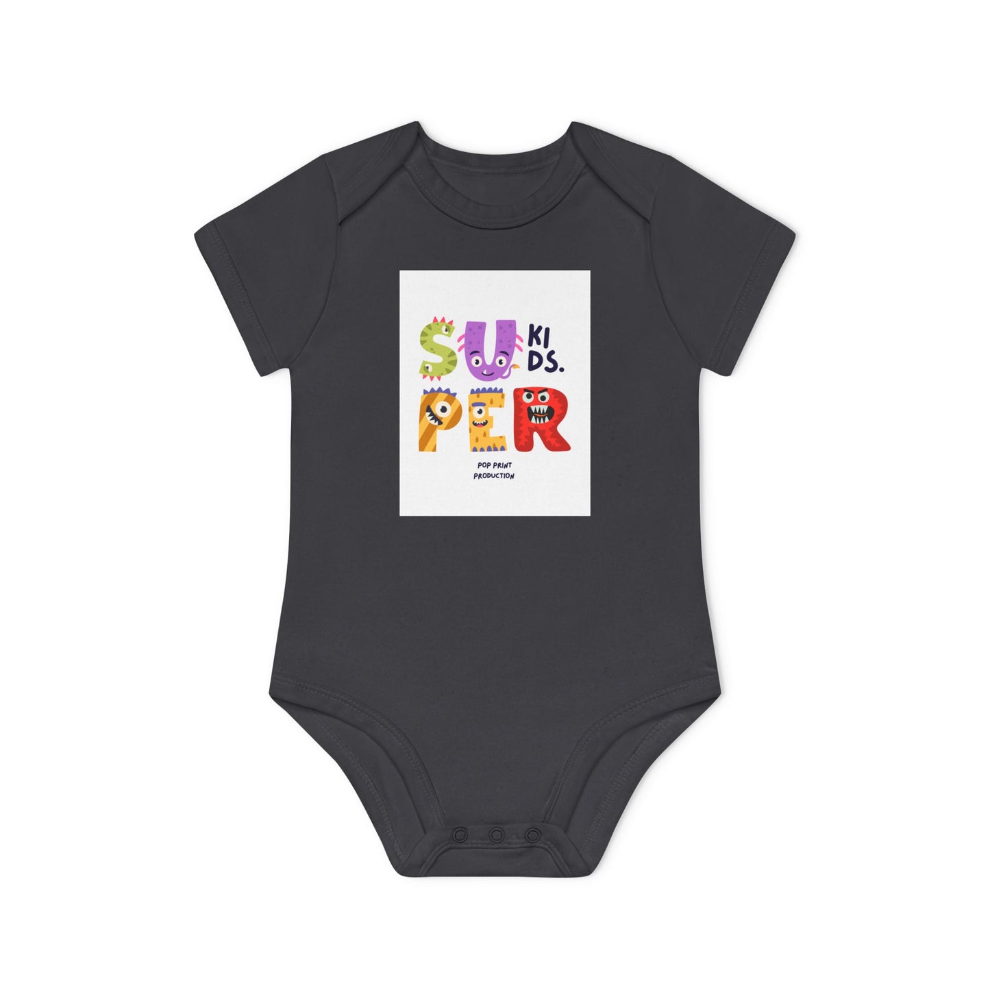 Super Fun Organic Baby Bodysuit - Perfect for Playtime and Gifts