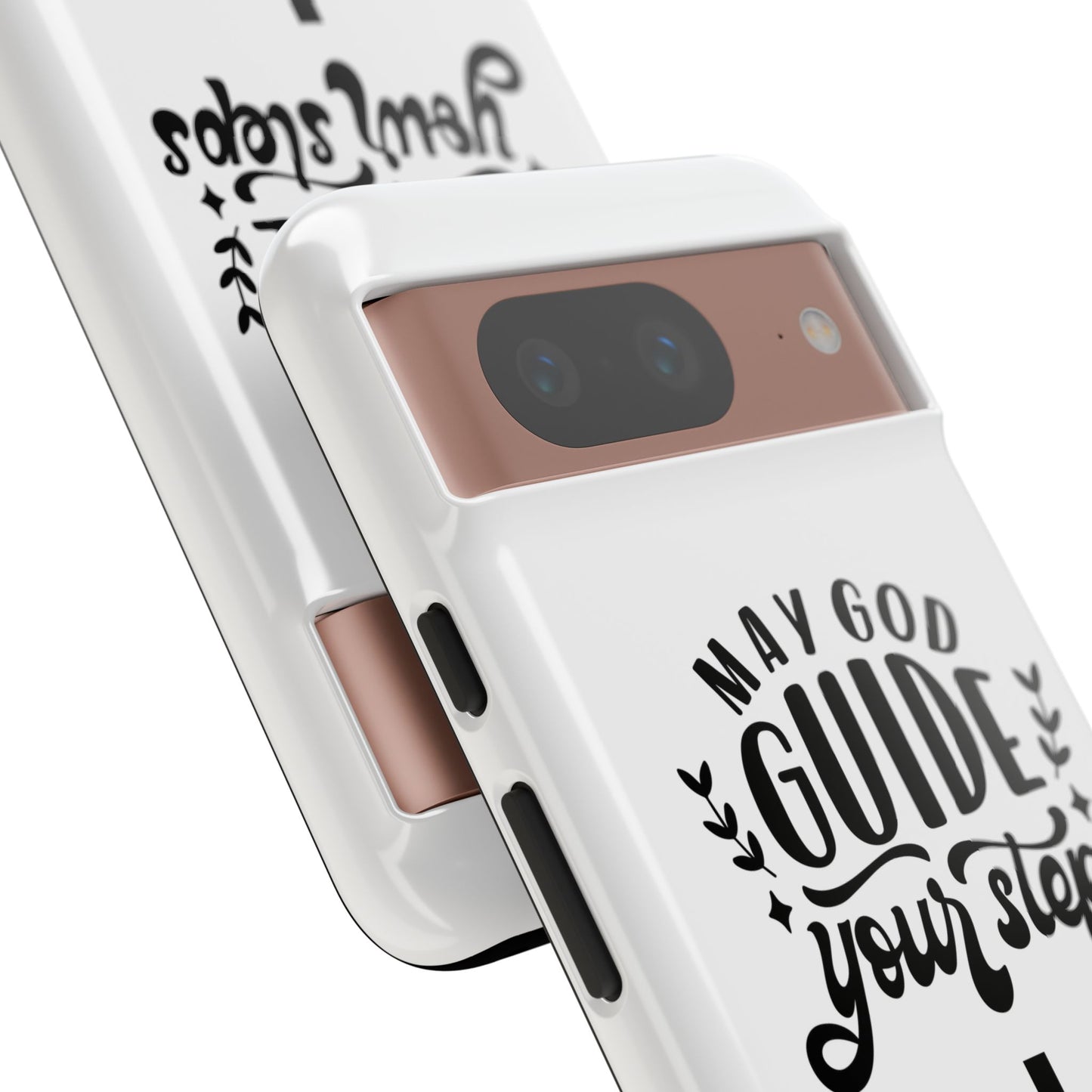 Inspirational Phone Case - "May God Guide Your Steps"