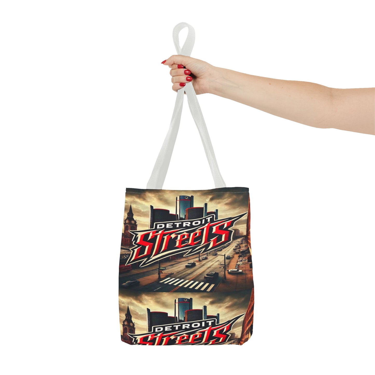 Detroit Streets Tote Bag - Stylish Urban Carryall for City Lovers