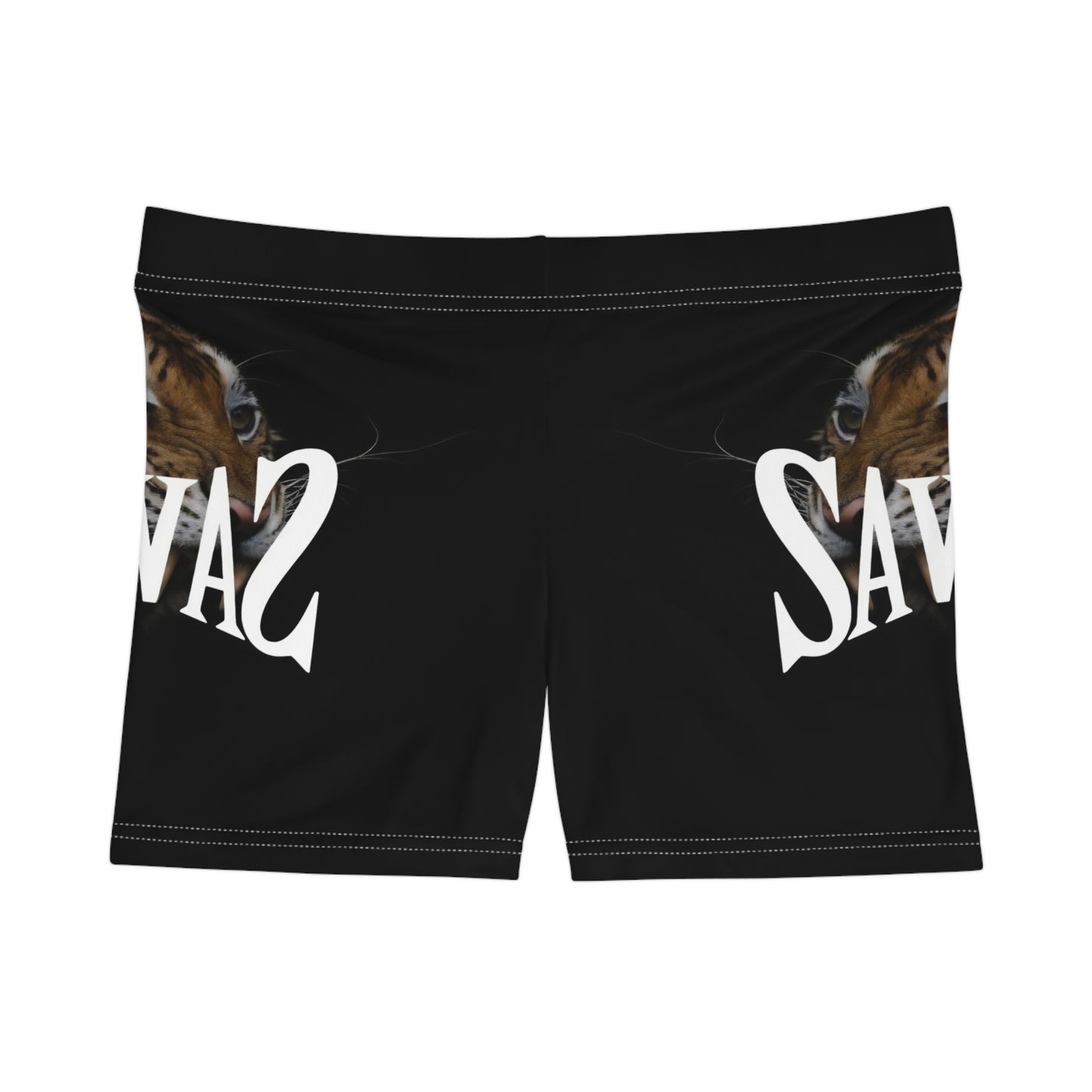 Savage Tiger Women's Shorts | Bold & Edgy Activewear