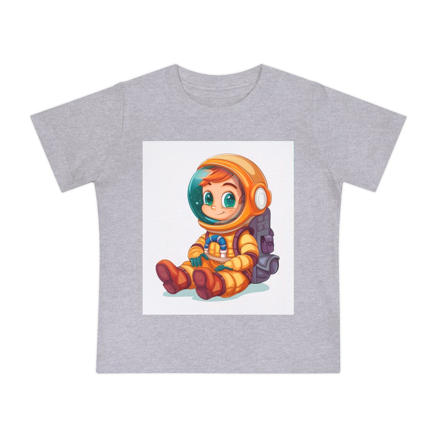 Cute Astronaut Baby T-Shirt - Adorable Space Themed Short Sleeve Tee