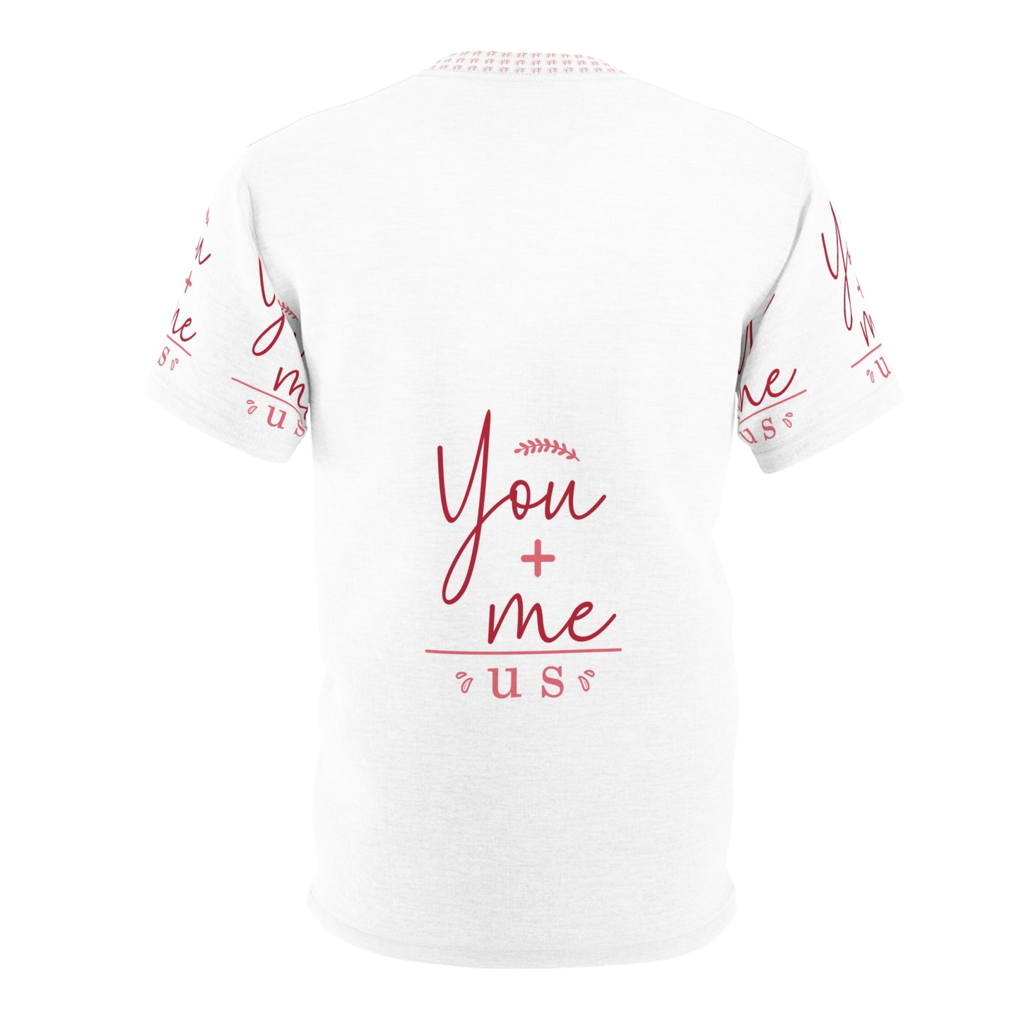 You + Me Unisex Cut & Sew Tee - Perfect Gift for Couples