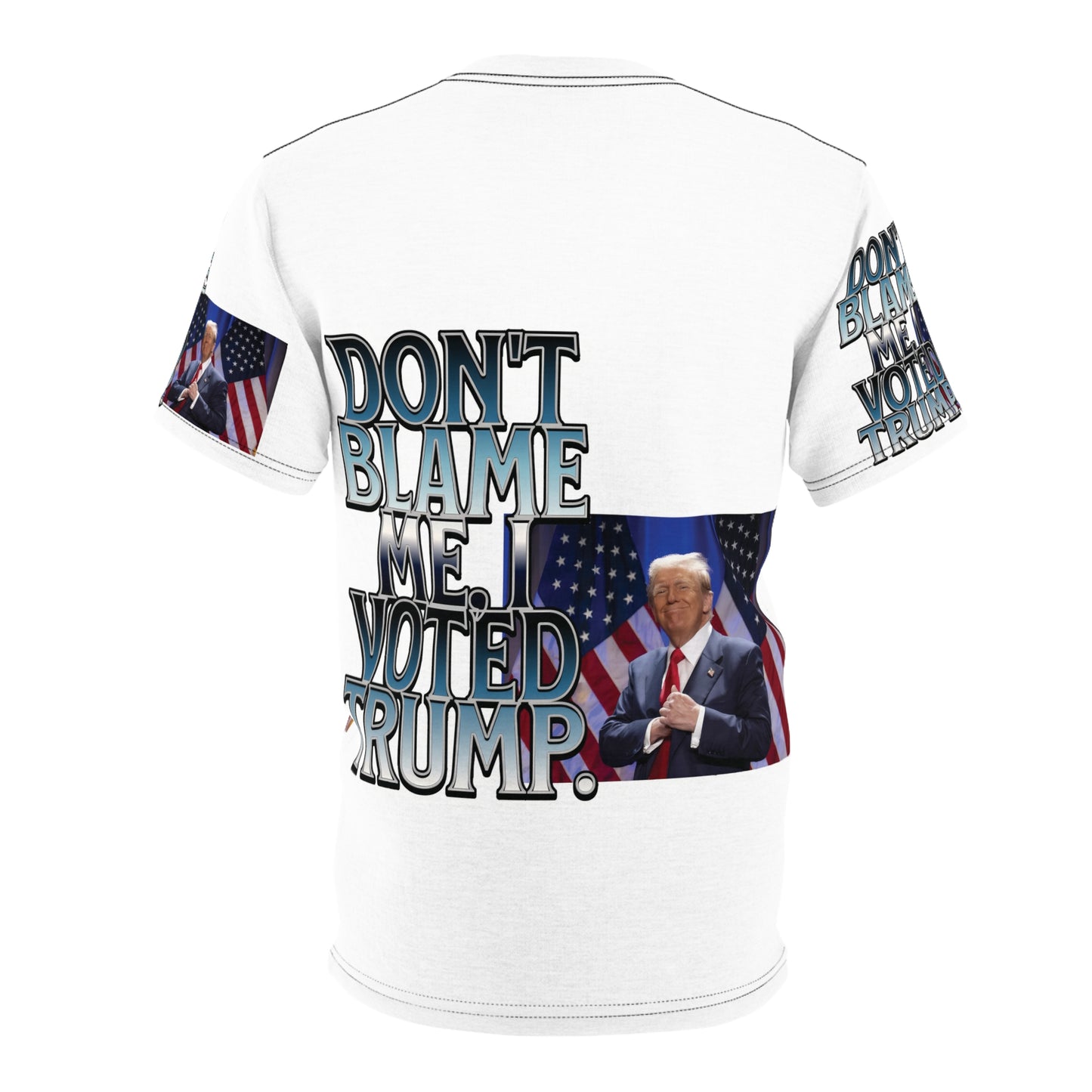 Political Humor Unisex Tee - "Don't Blame Me, I Voted Trump"