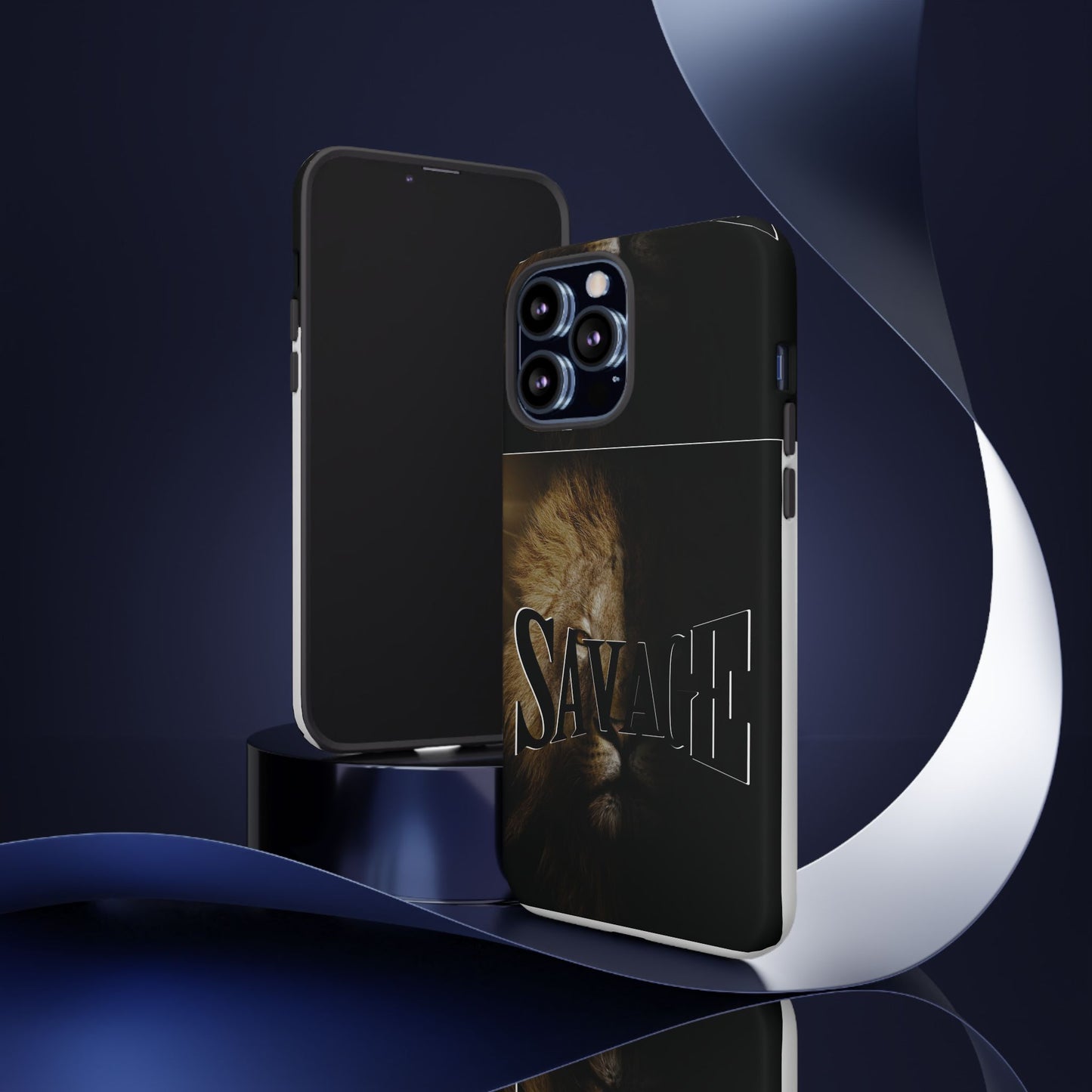 Savage Lion Phone Case - Tough & Stylish Protection