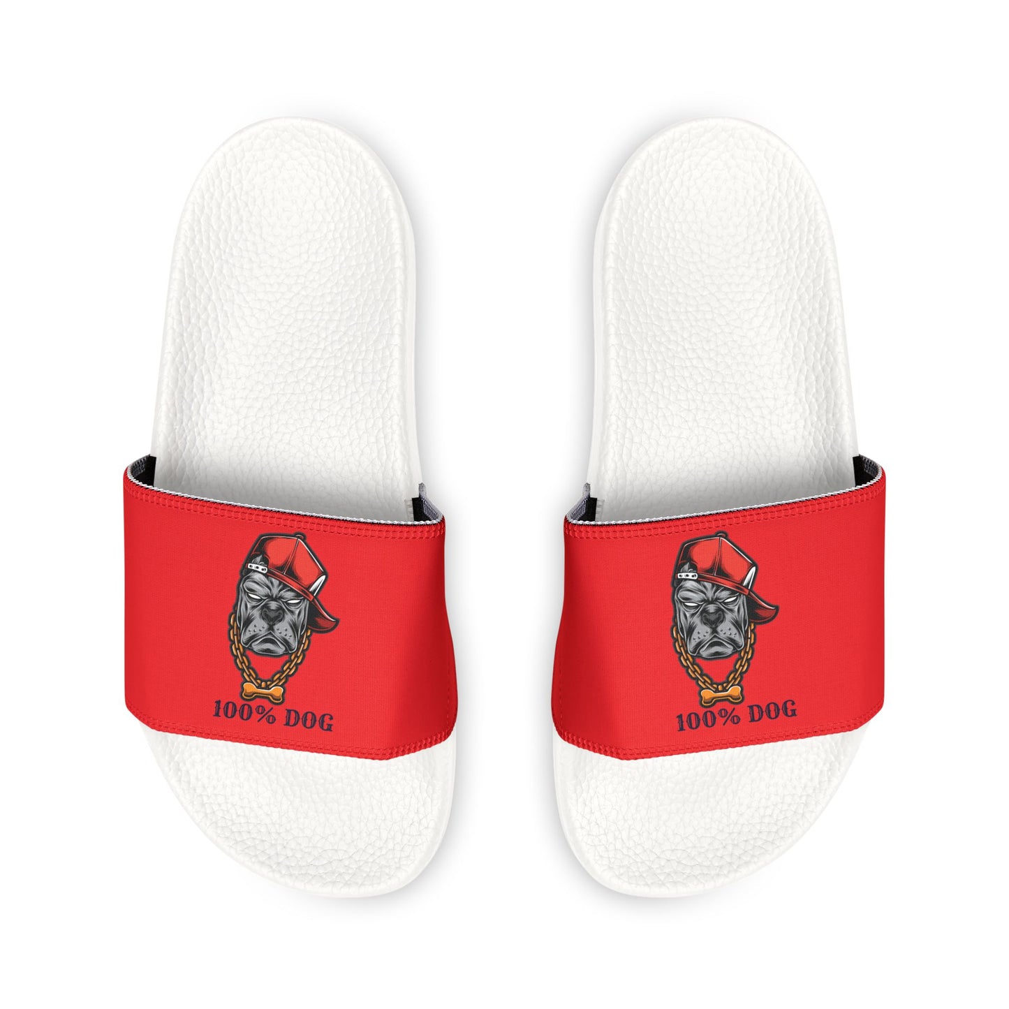 Men's 100% Dog Themed Removable-Strap Sandals - Casual Summer Footwear