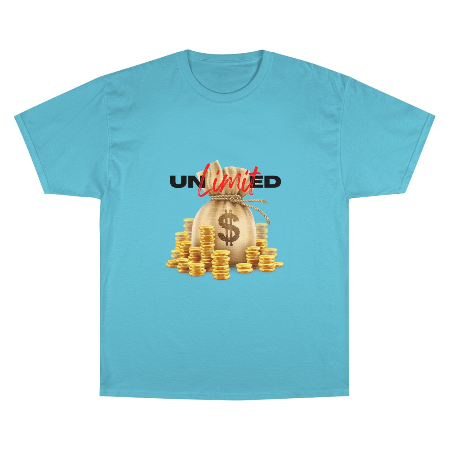 Unlimited Wealth Champion T-Shirt - Casual Gift for Money Lovers