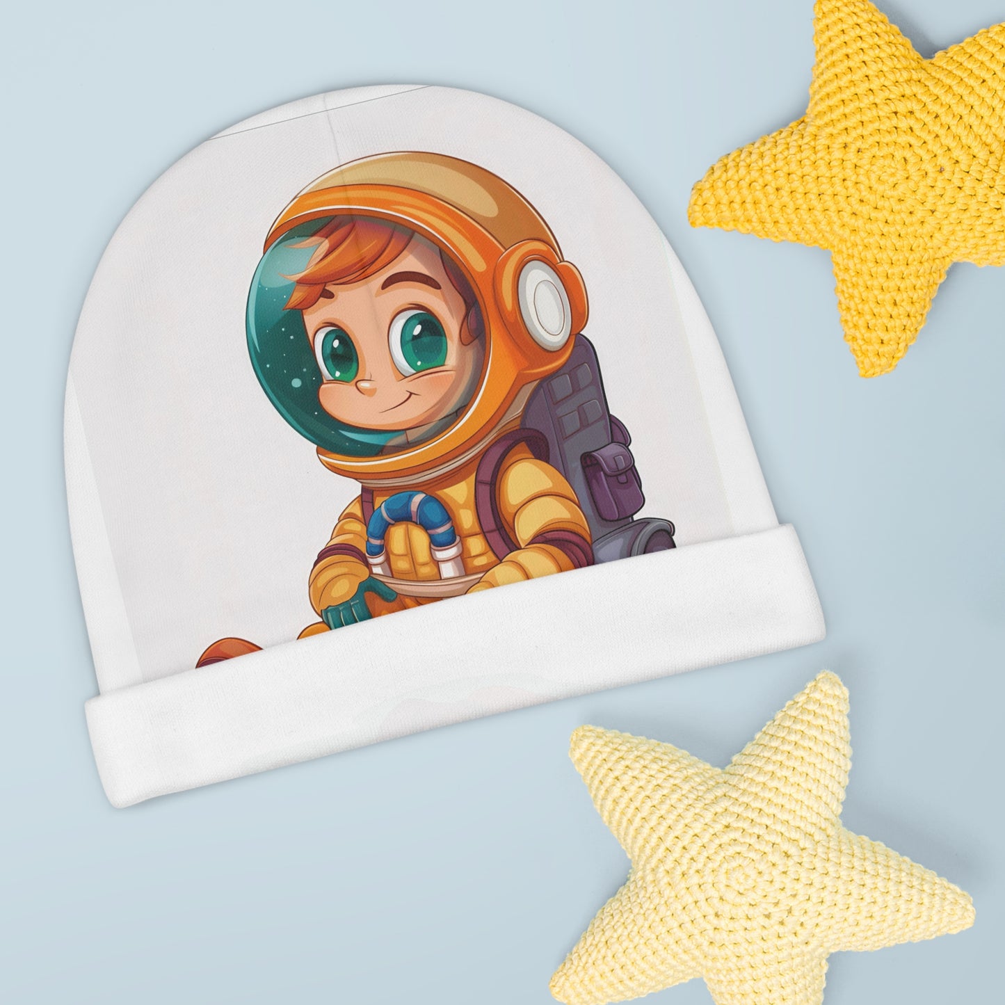 Cute Astronaut Baby Beanie for Infant Style & Warmth