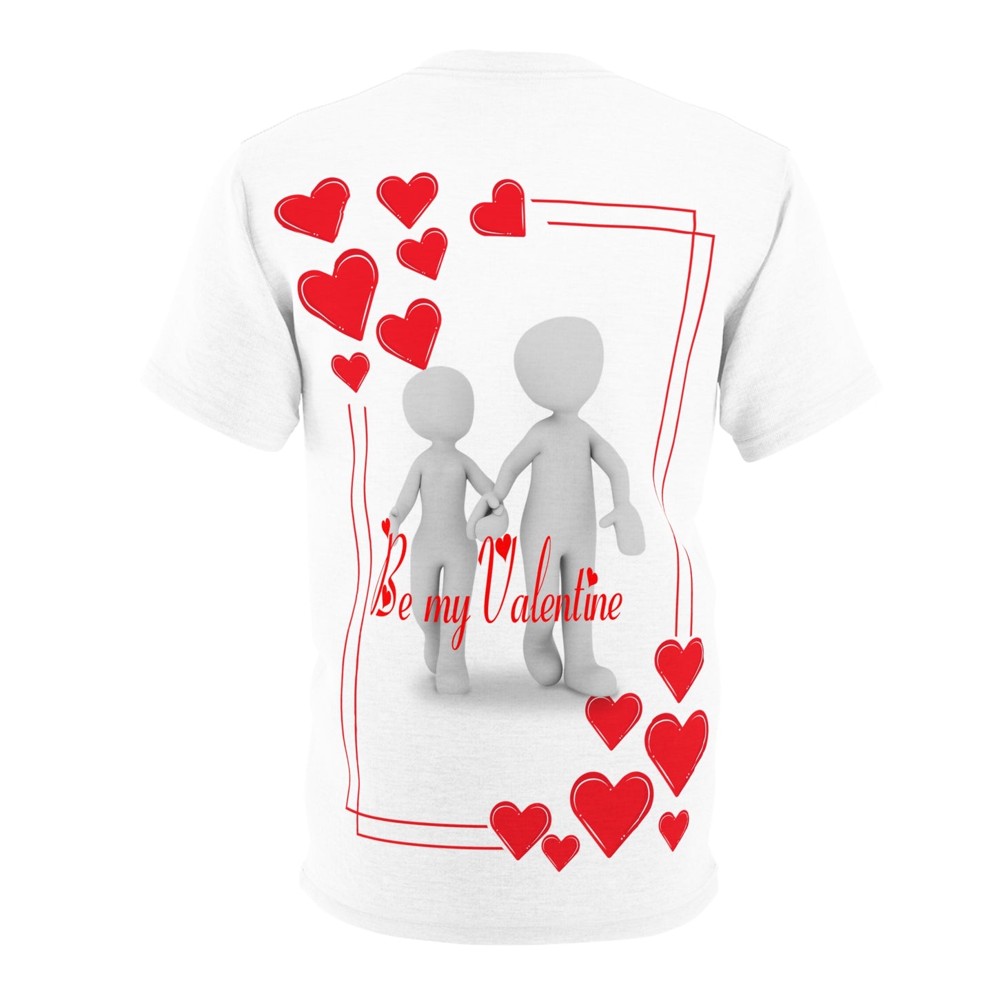 Be Mine Unisex Cut & Sew Tee (AOP)